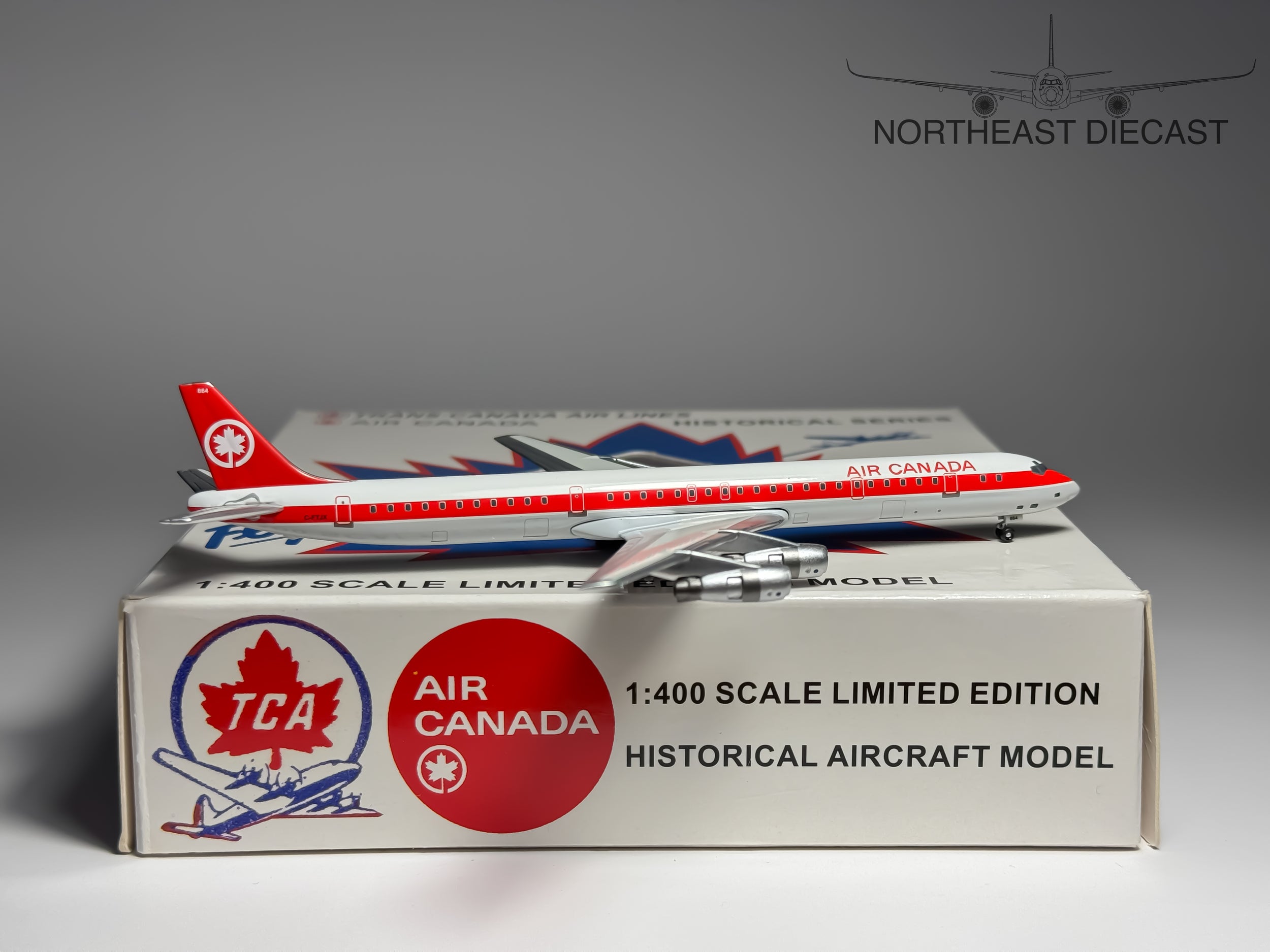Air Canada Douglas DC-8-61 1:400 Aeroclassics C-FTJX (ACACA140)