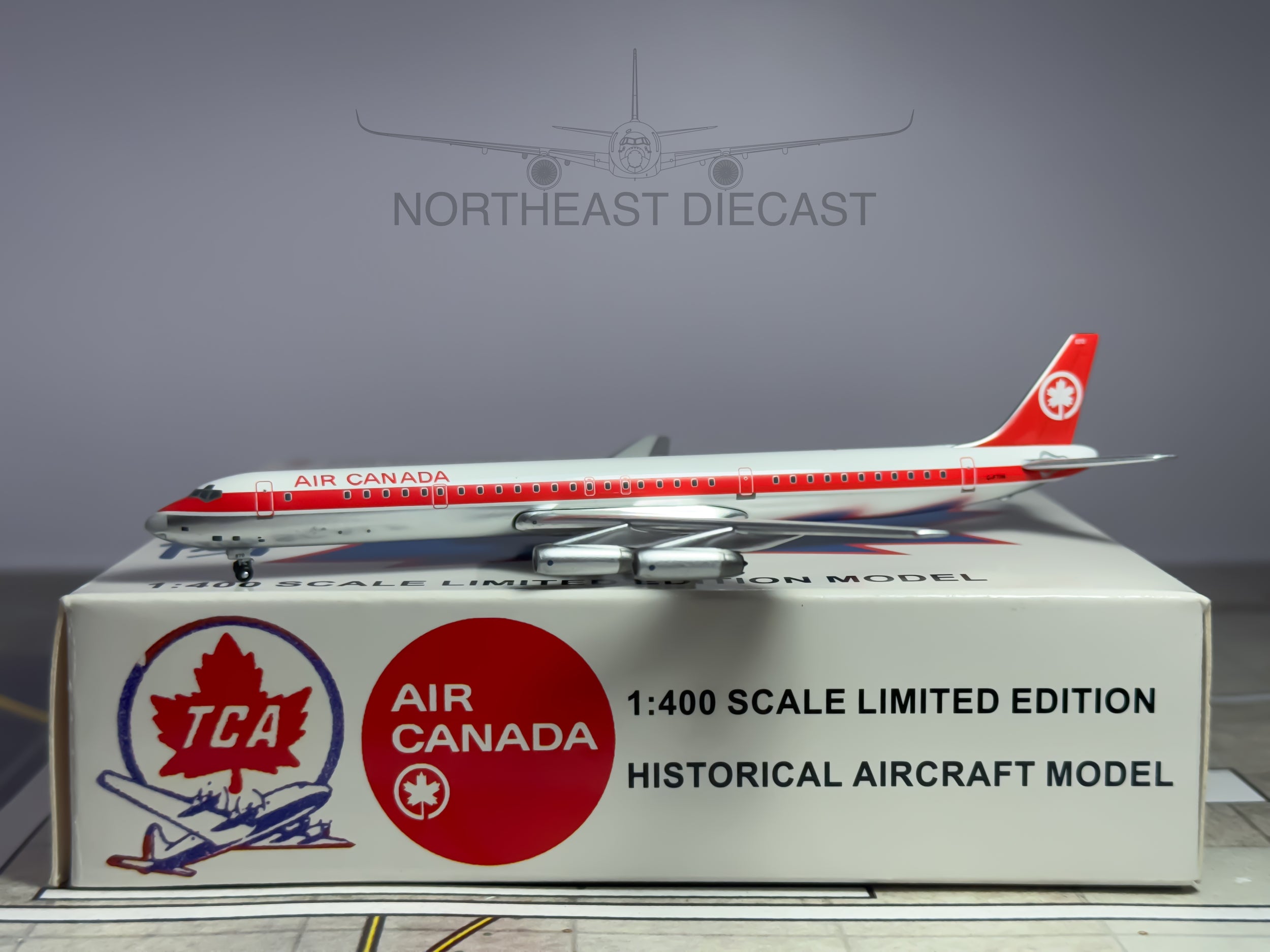 Air Canada Douglas DC-8-63 1:400 Aeroclassics C-FTIN (ACACA141)