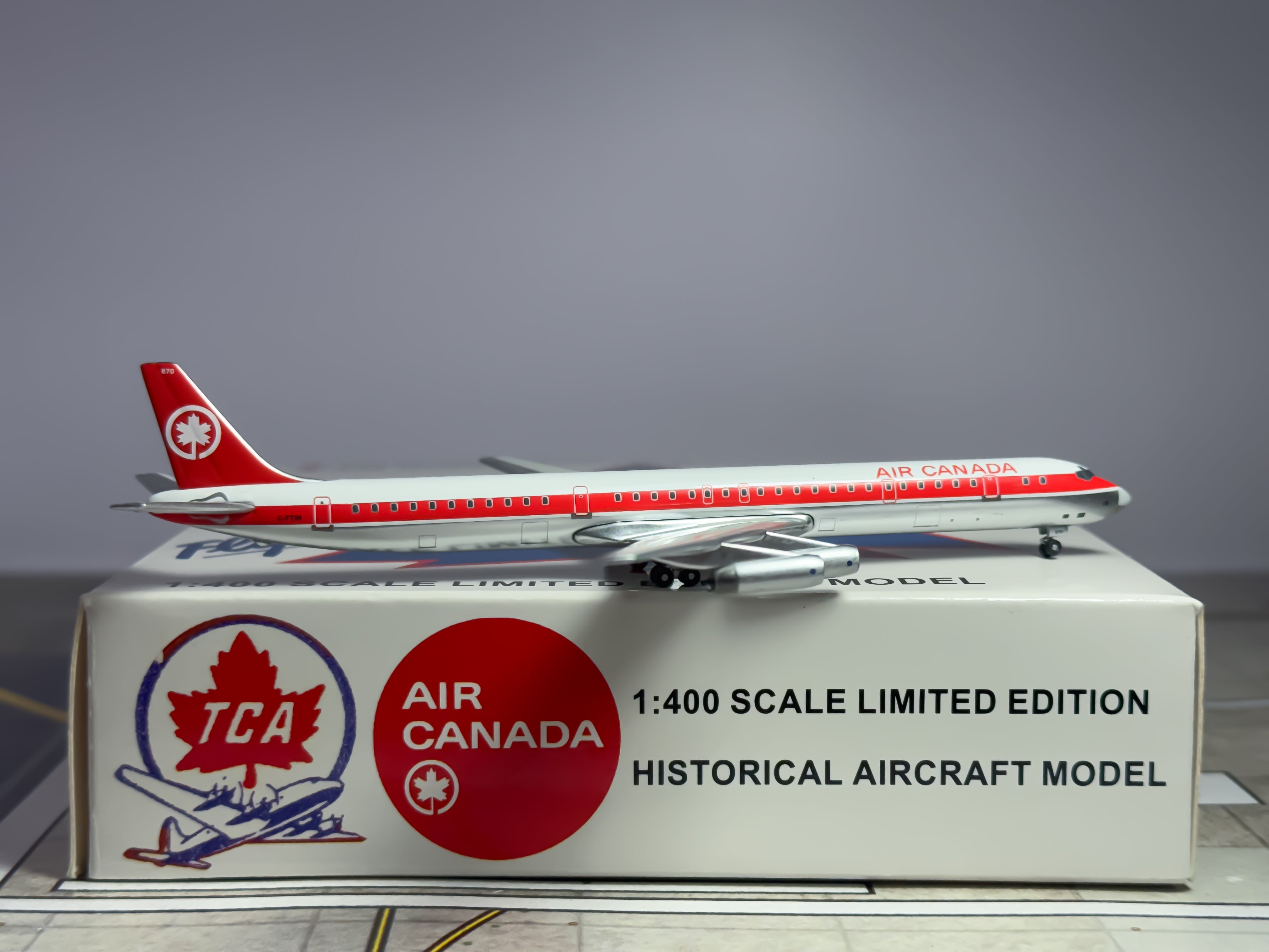 Air Canada Douglas DC-8-63 1:400 Aeroclassics C-FTIN (ACACA141)