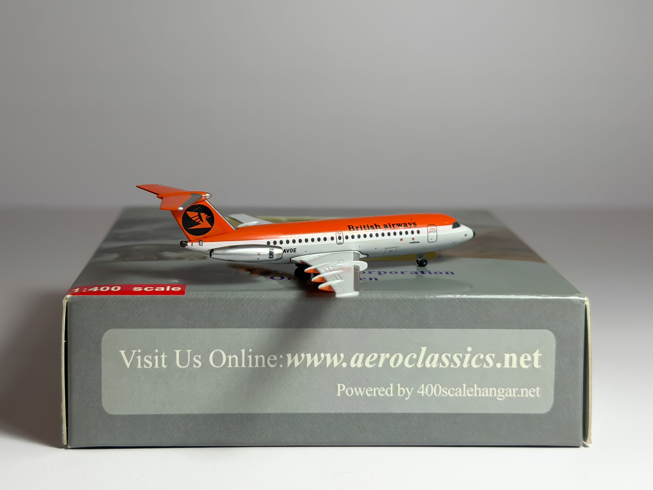 Autair BAC 1-11 1:400 Aeroclassics G-AVOE (ACAUT0708)