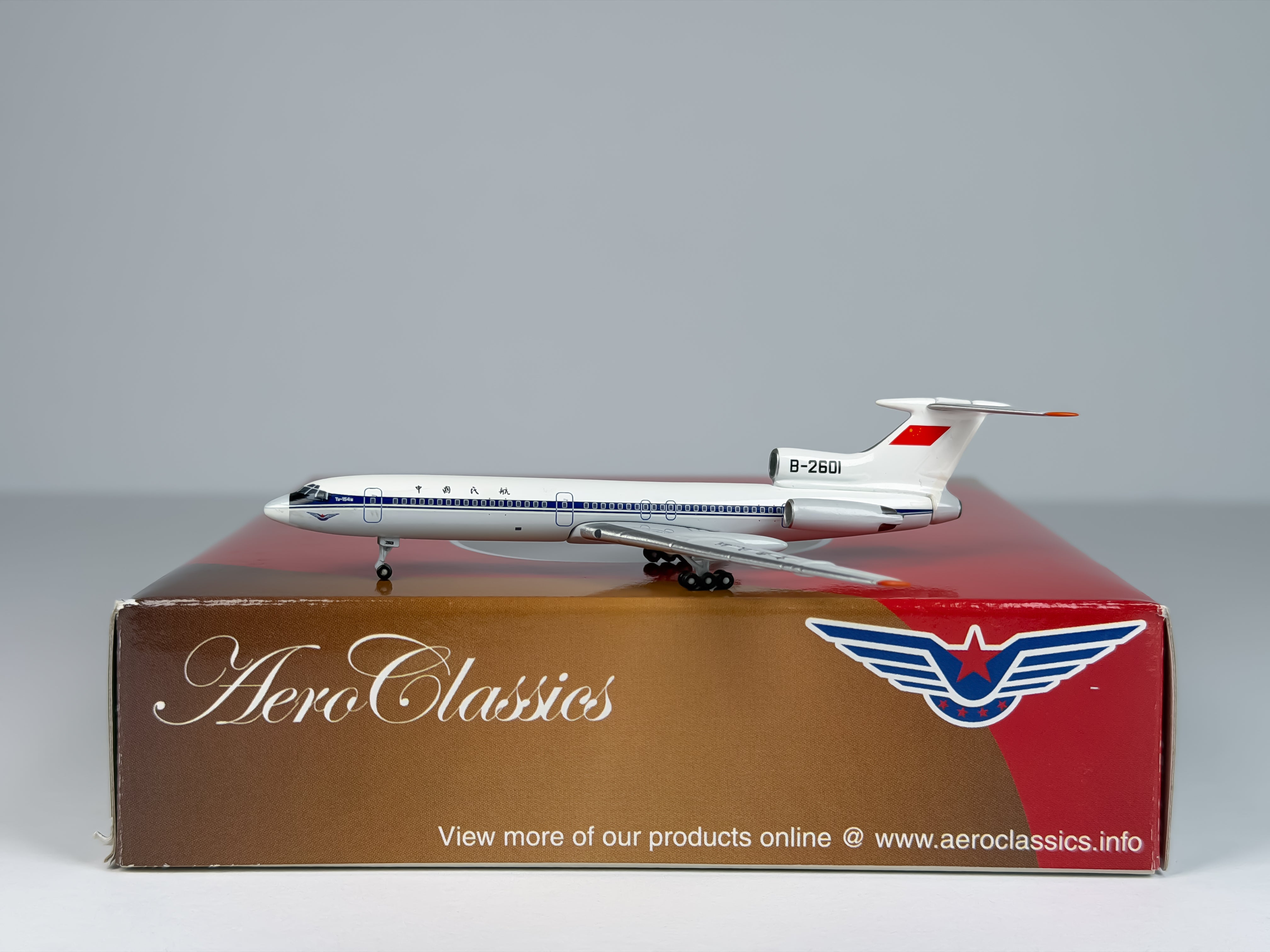 CAAC Tupolev TU-154B 1:400 Aeroclassics B-2601 (ACB2601)