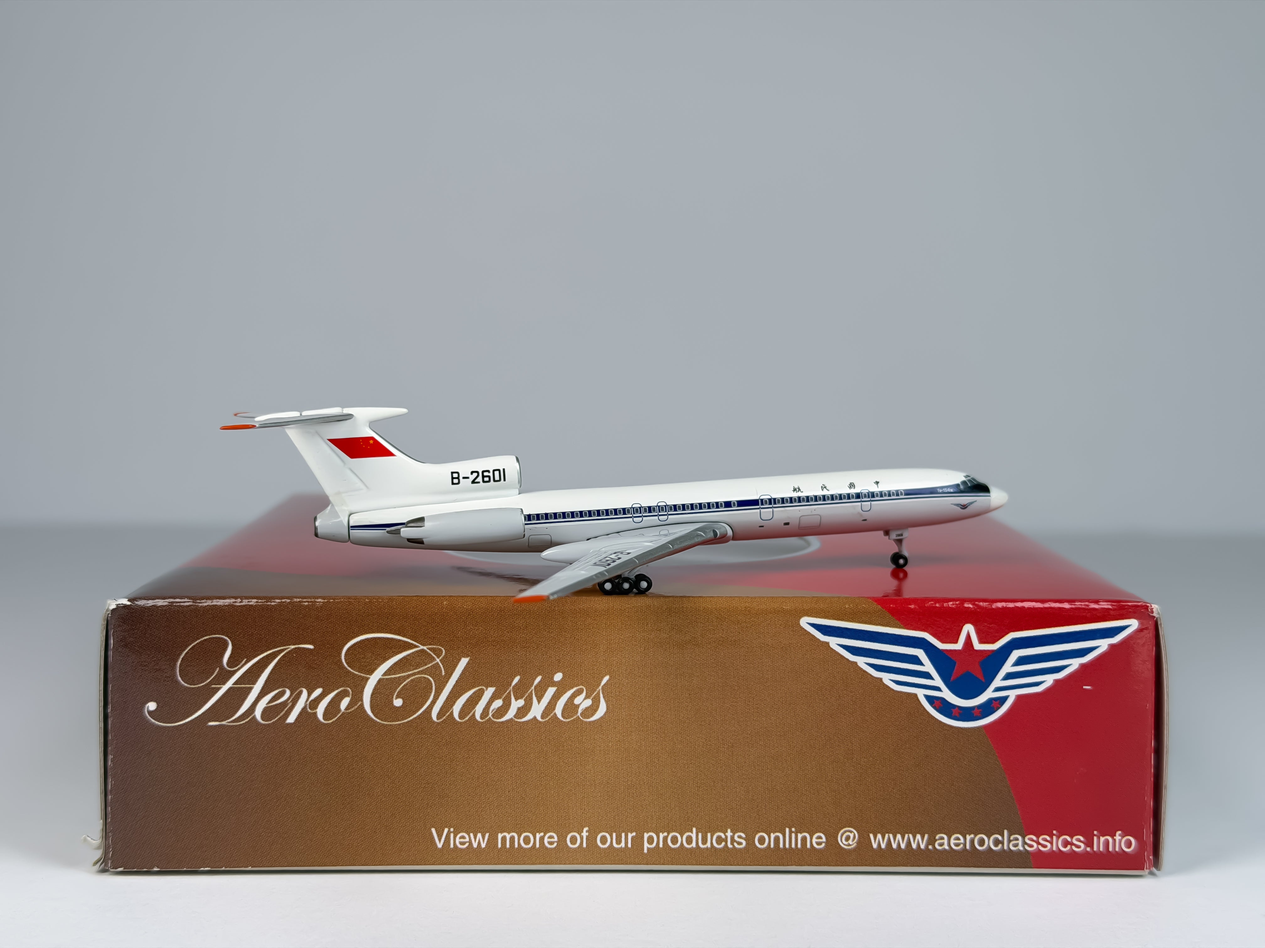 CAAC Tupolev TU-154B 1:400 Aeroclassics B-2601 (ACB2601)