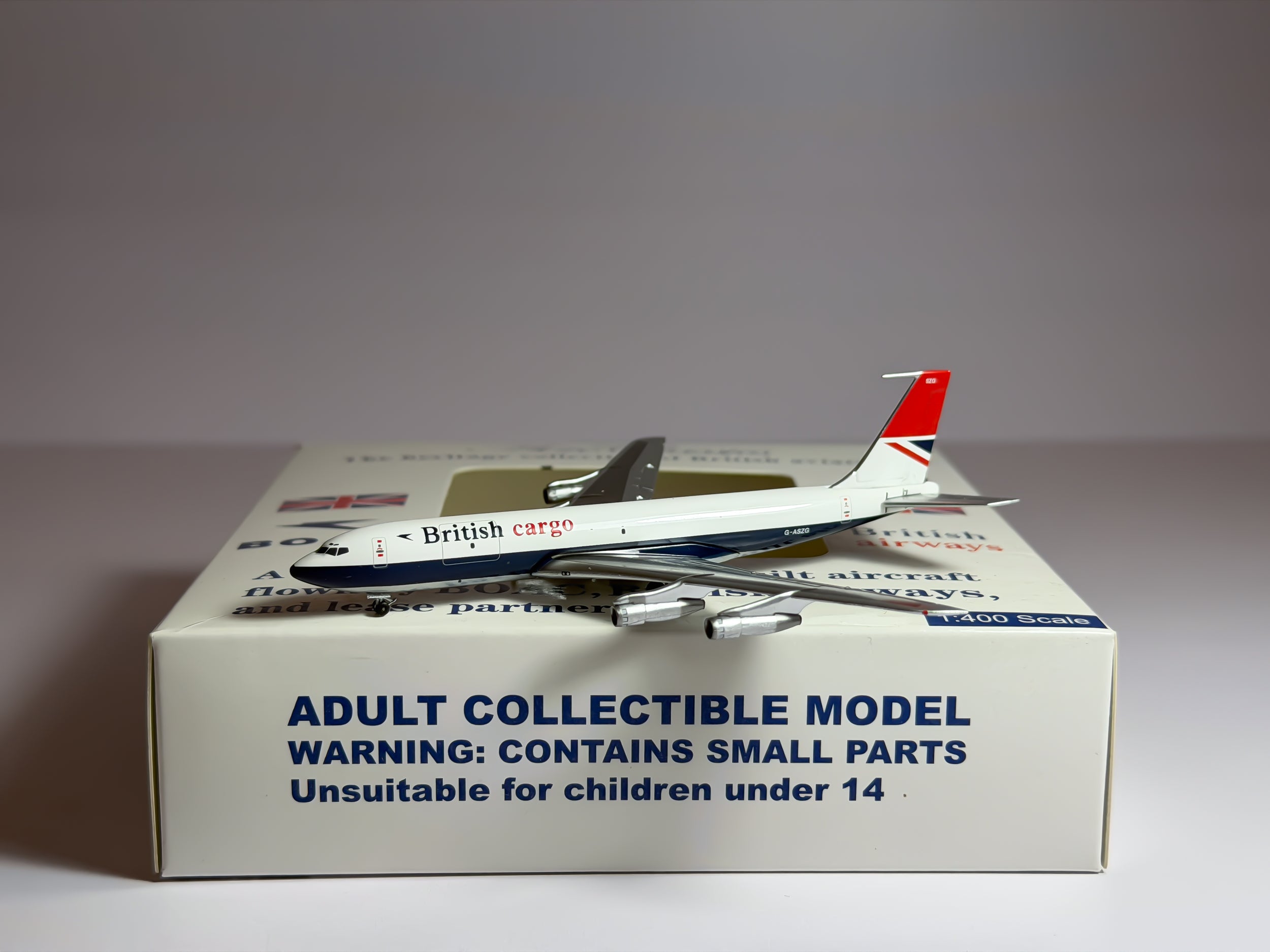 British Airways Boeing 707-300 1:400 Aeroclassics G-ASZG (ACBAW0909C)
