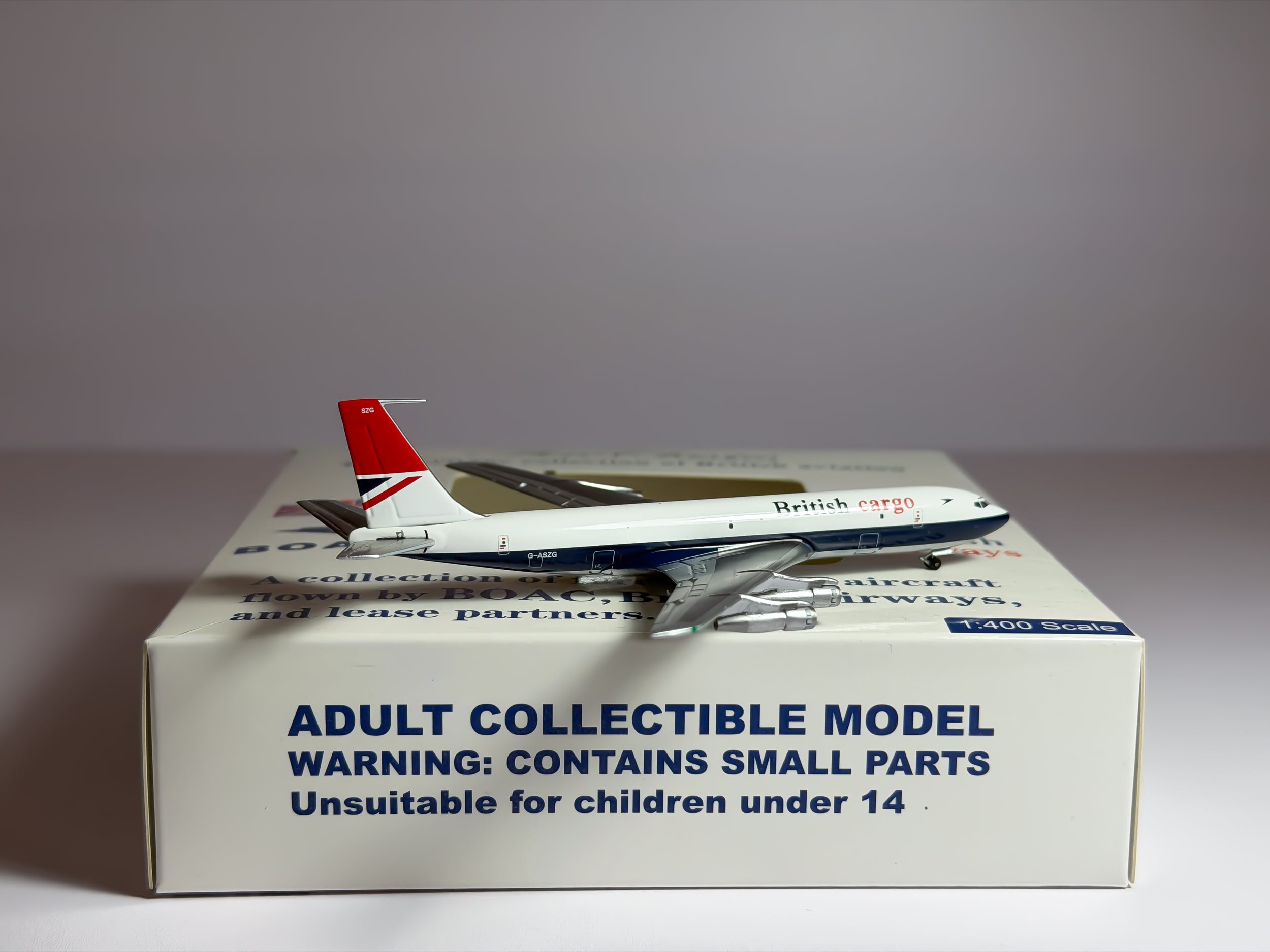 British Airways Boeing 707-300 1:400 Aeroclassics G-ASZG (ACBAW0909C)