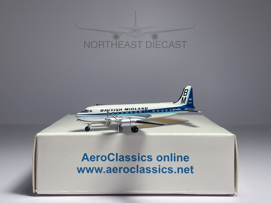 British Midland (BMI) Douglas DC-4 (Canadair C-4) 1:400 Aeroclassics G-ALHY (ACBMI1211)