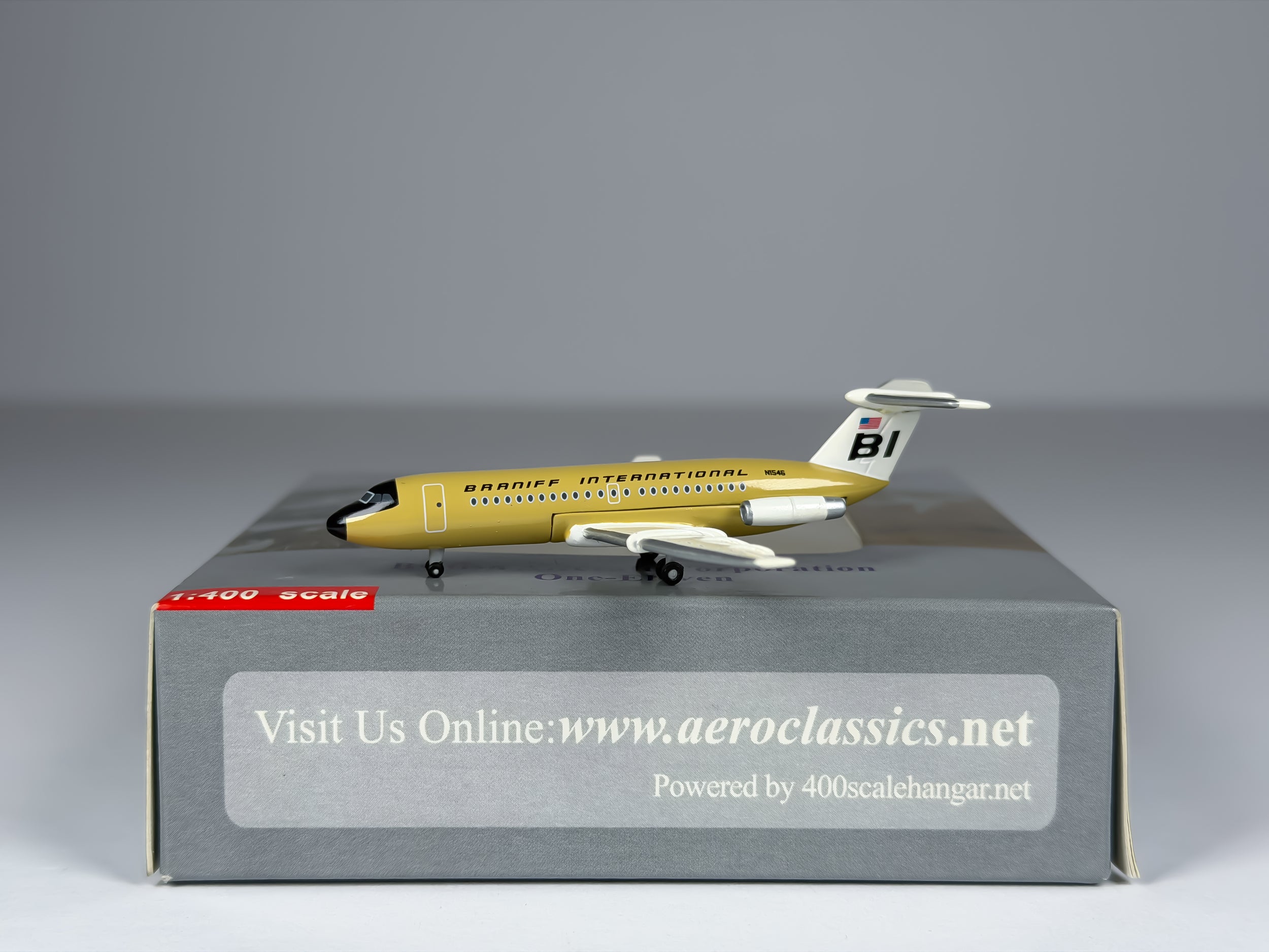 Braniff International BAC 1-11 1:400 Aeroclassics N1546 (ACBNF060A)
