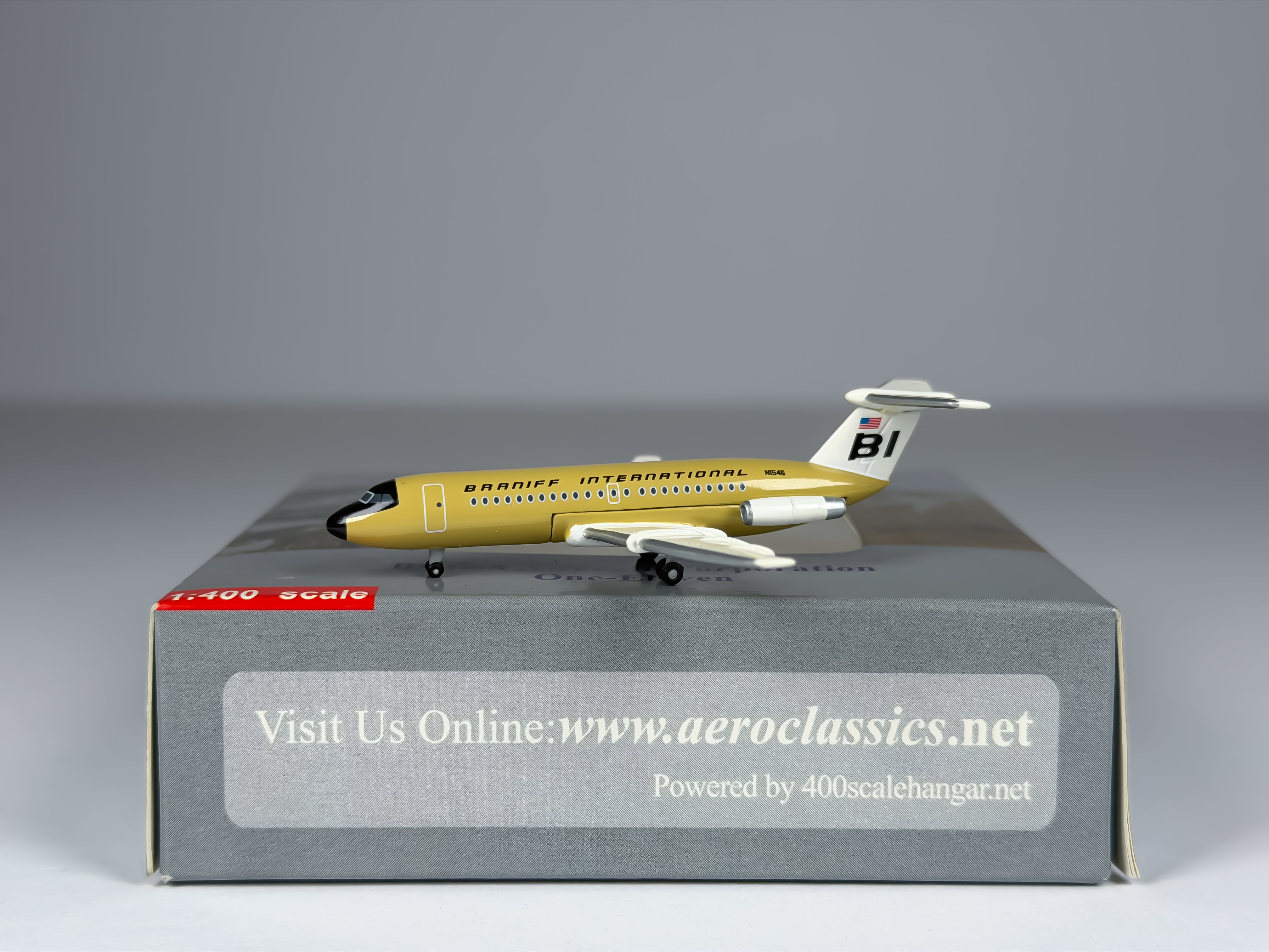 Braniff International BAC 1-11 1:400 Aeroclassics N1546 (ACBNF060A)