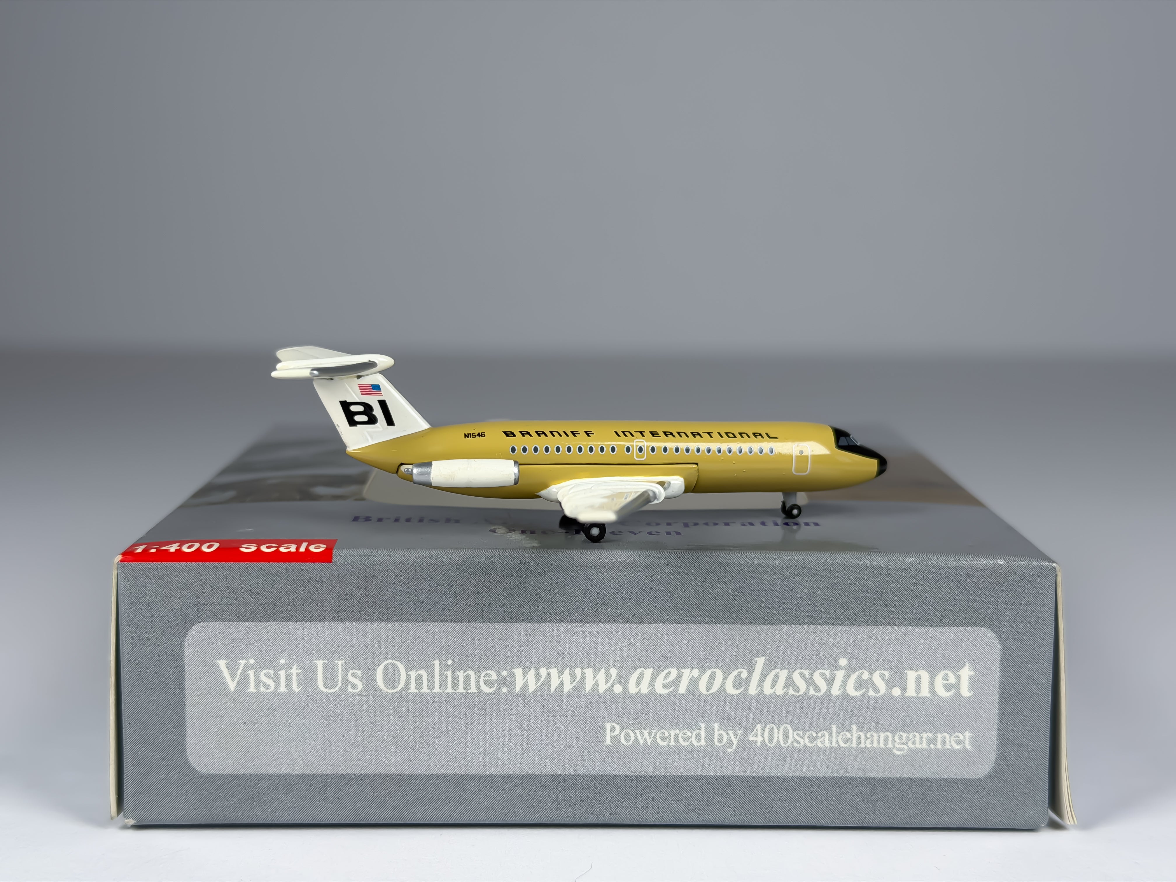 Braniff International BAC 1-11 1:400 Aeroclassics N1546 (ACBNF060A)