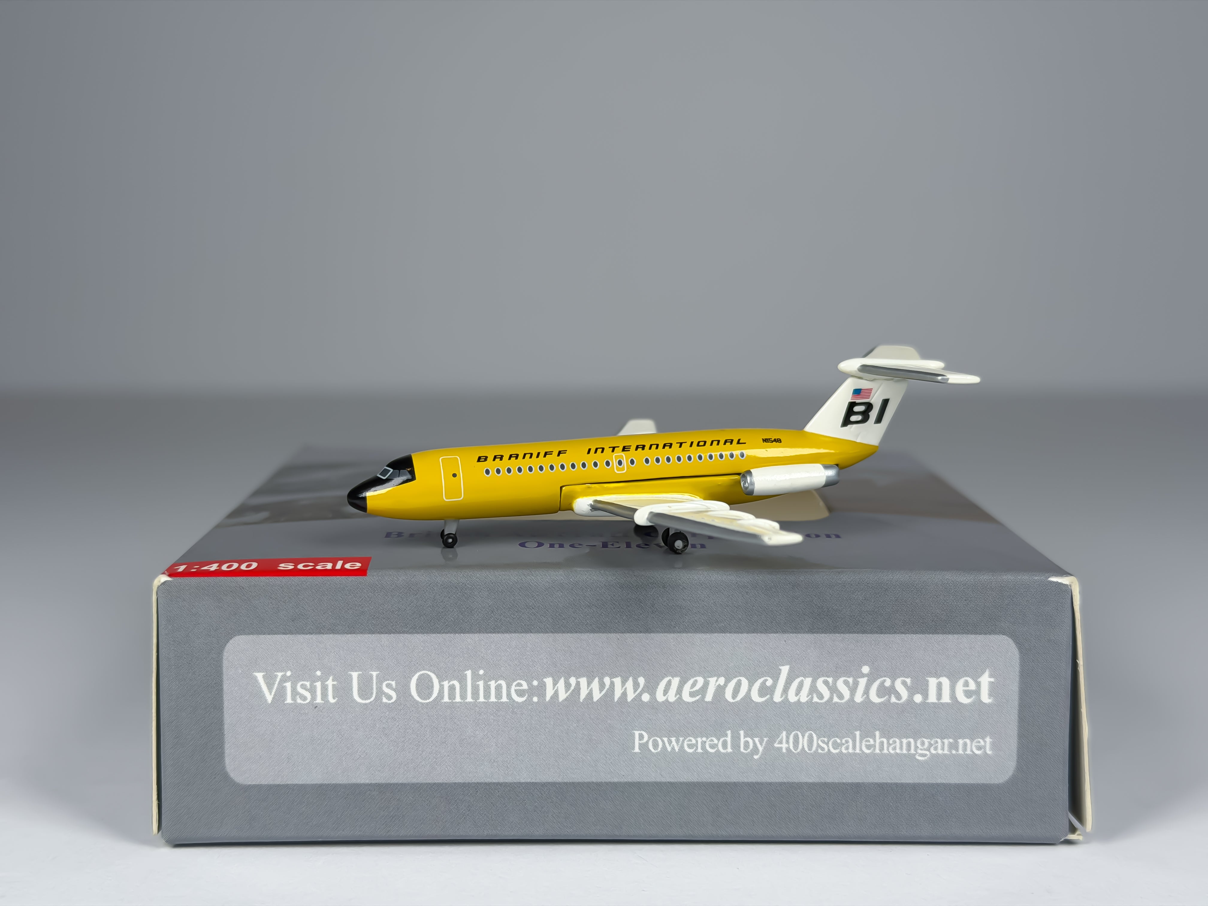 Braniff International BAC 1-11 1:400 Aeroclassics N1548 (ACBNF060C)