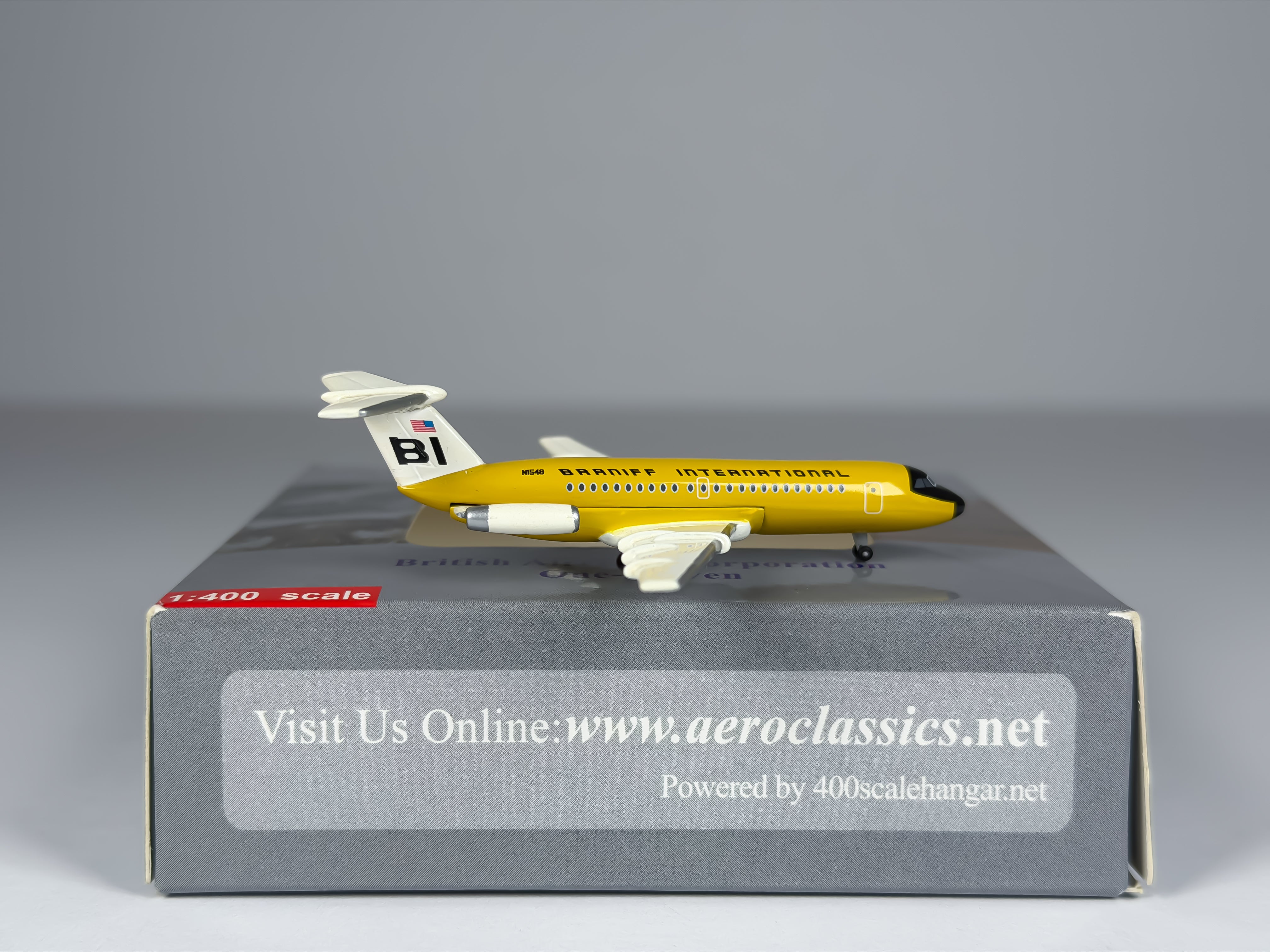 Braniff International BAC 1-11 1:400 Aeroclassics N1548 (ACBNF060C)