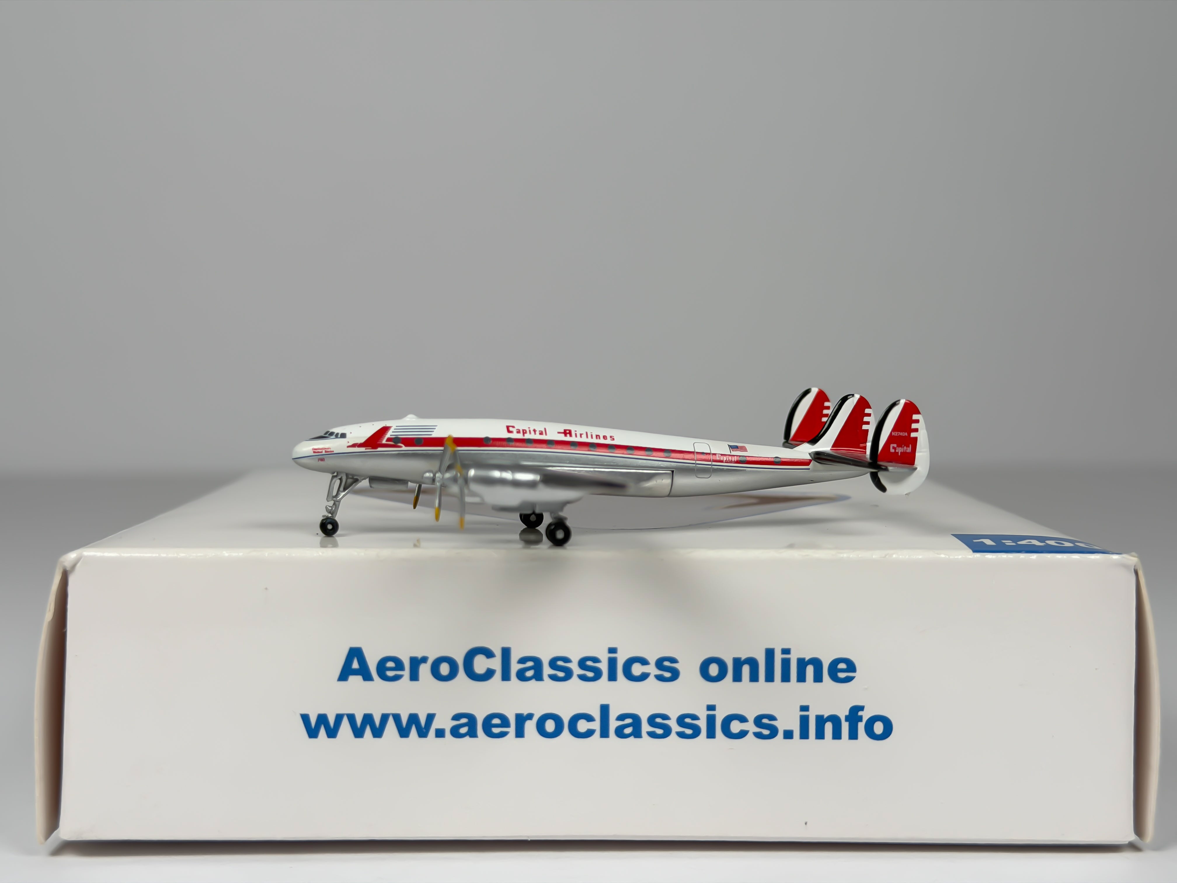 Capital Airlines Lockheed L-049 1:400 Aeroclassics N2740A (ACCAP078)