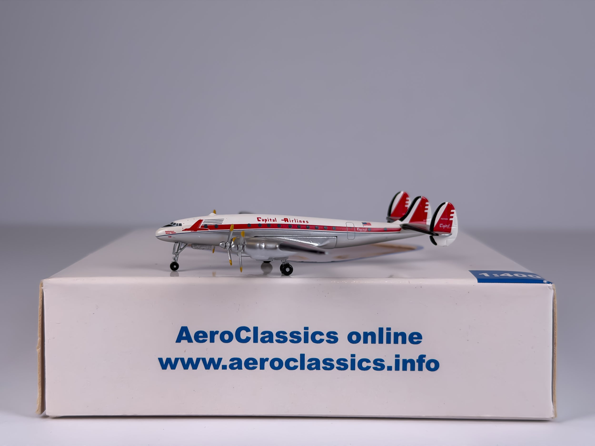 Capital Airways Lockheed L-049 1:400 Aeroclassics N2740A (ACCAP078)