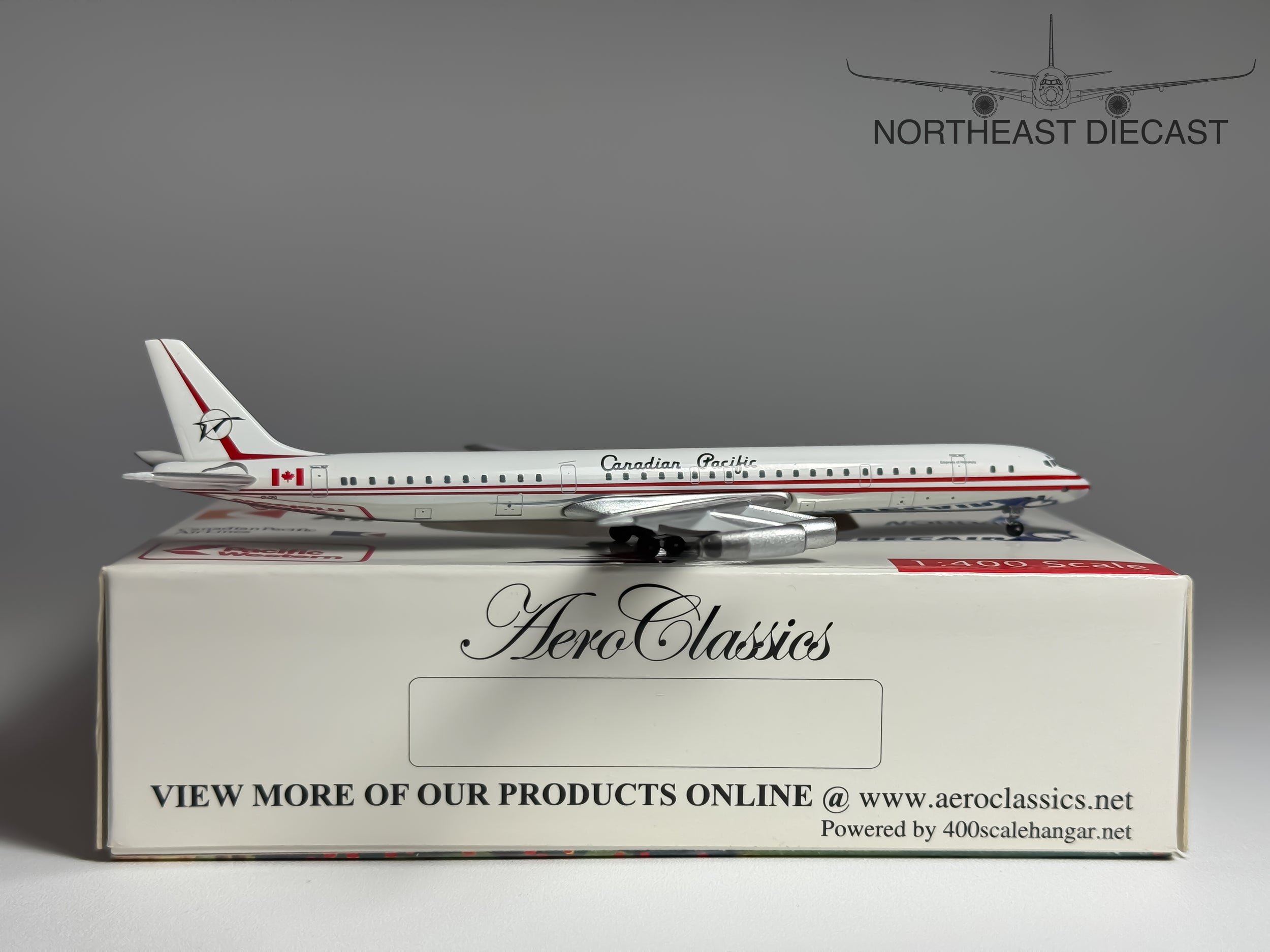 Canadian Pacific Douglas DC-8-63 1:400 Aeroclassics CF-CPO (ACCFCPO)