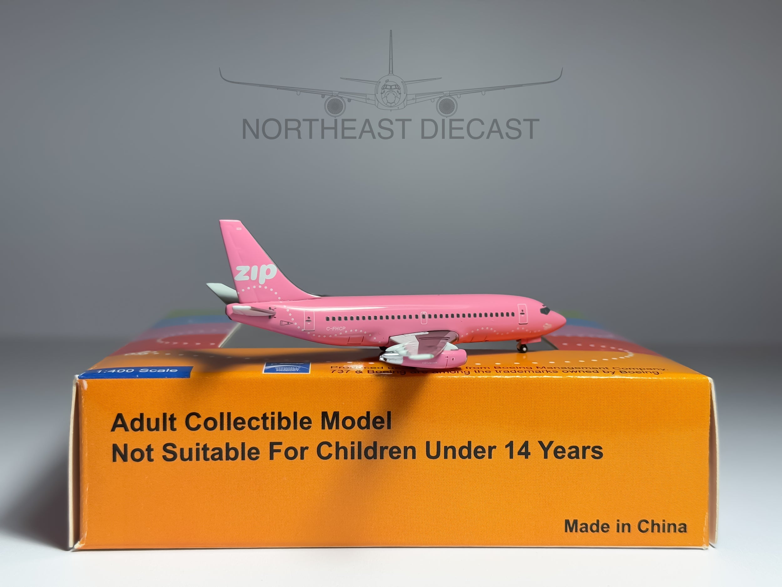 Zip Boeing 737-200 1:400 Aeroclassics C-FHCP (ACCFHCP)