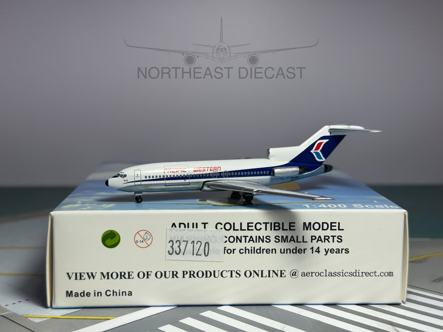 Pacific Western Airlines Boeing 727-100 1:400 Aeroclassics CF-PXD (ACCFPXD)