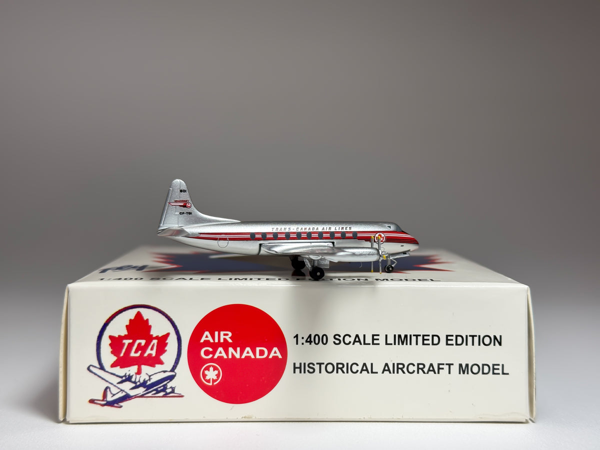 TCA Trans Canada Airlines Vickers Viscount 700 1:400 Aeroclassics CF-TGI (ACCFTGI)