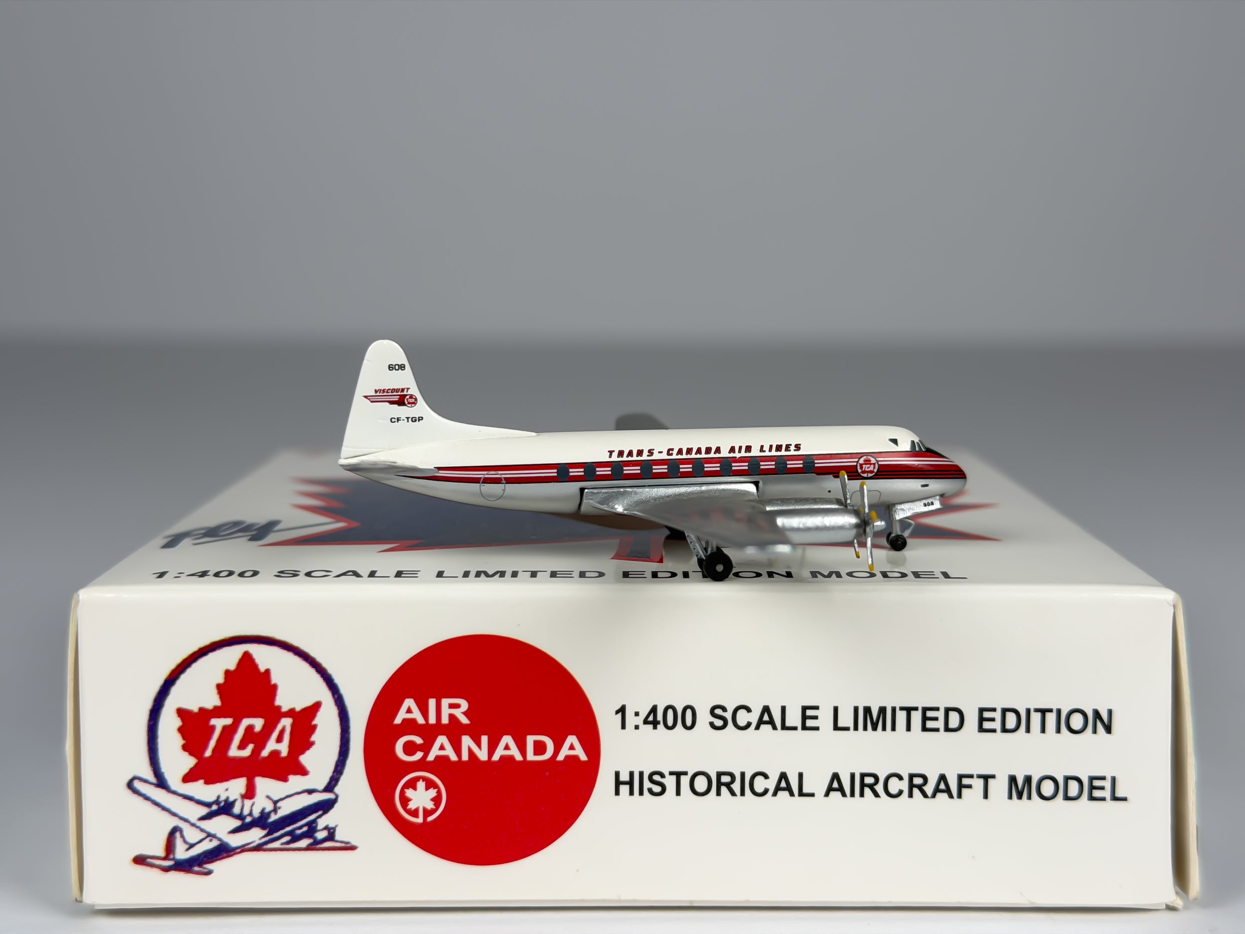 Trans-Canada Air Lines (TCA) Vickers Viscount 700 1:400 Aeroclassics CF-TGP (ACCFTGP)