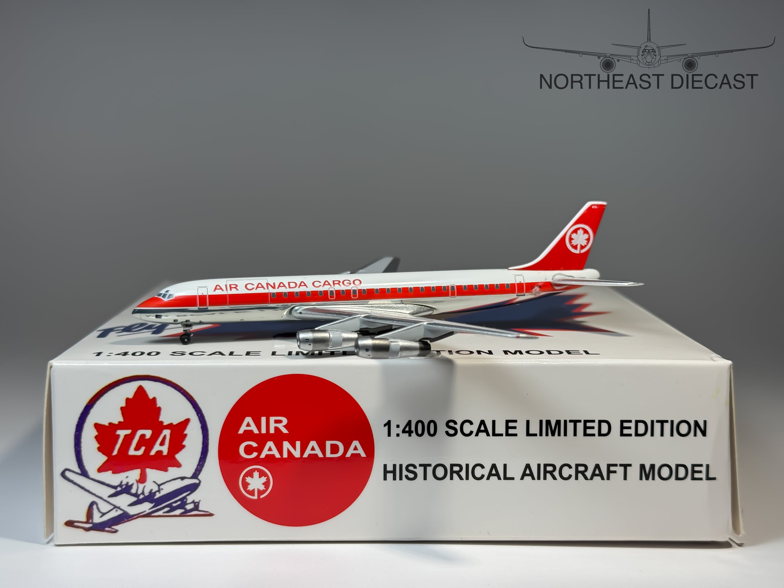 Air Canada Cargo Douglas DC-8-50 1:400 Aeroclassics C-FTJS (ACCFTJS)