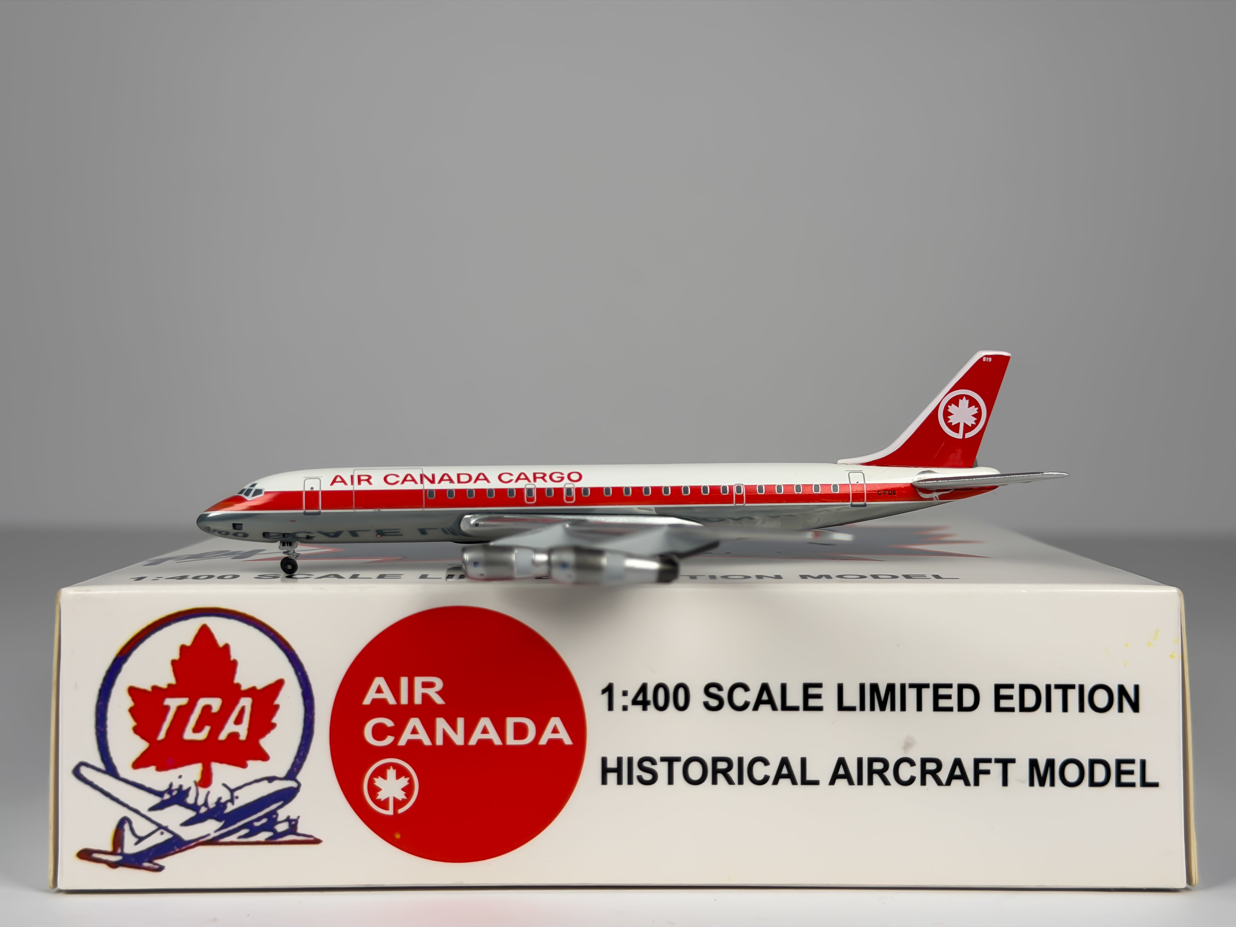 Air Canada Cargo Douglas DC-8-50F 1:400 Aeroclassics C-FTJS (ACCFTJS)