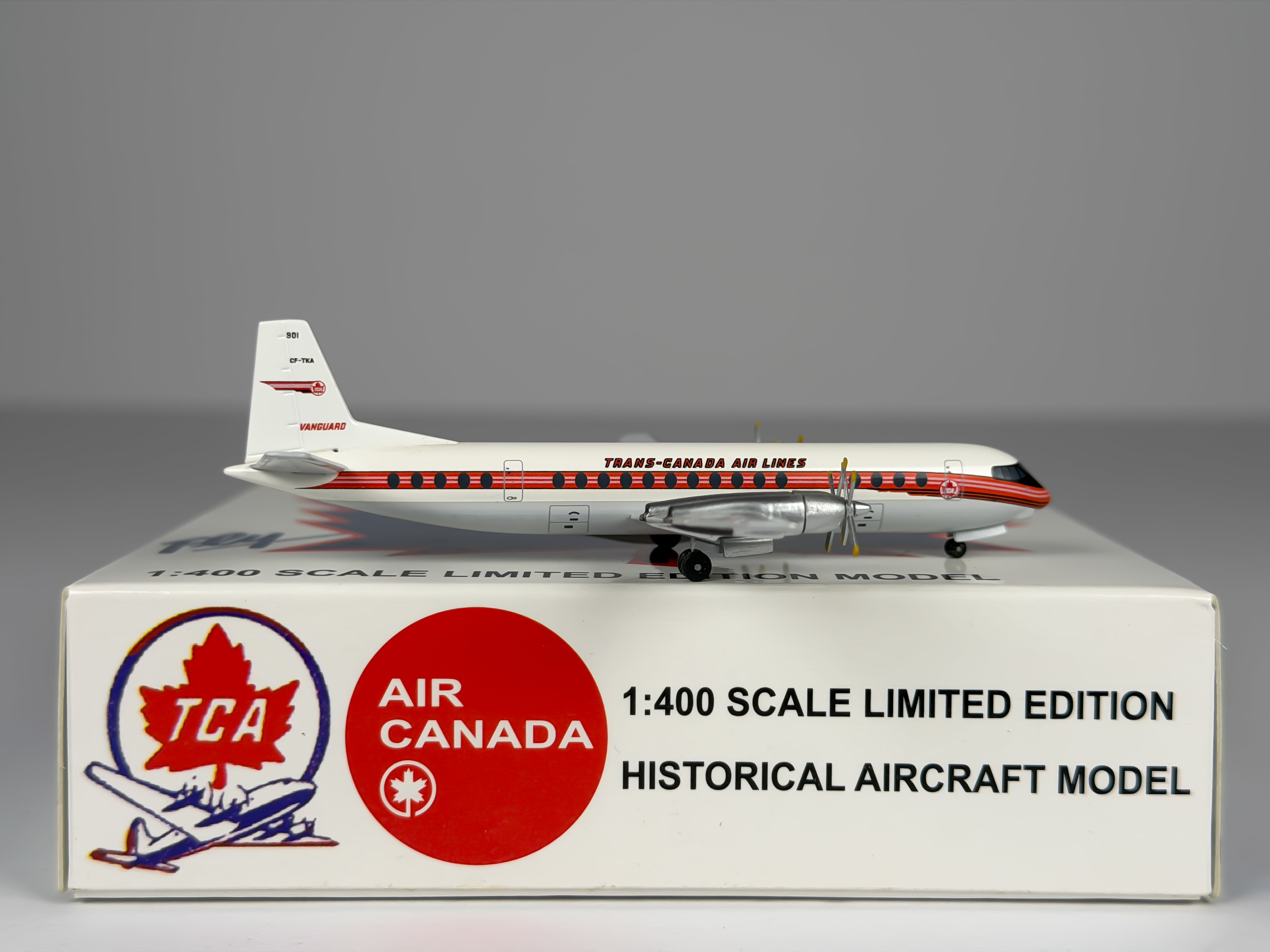 Trans-Canada Air Lines (TCA) Vickers Vanguard 1:400 Aeroclassics CF-TKA (ACCFTKA)