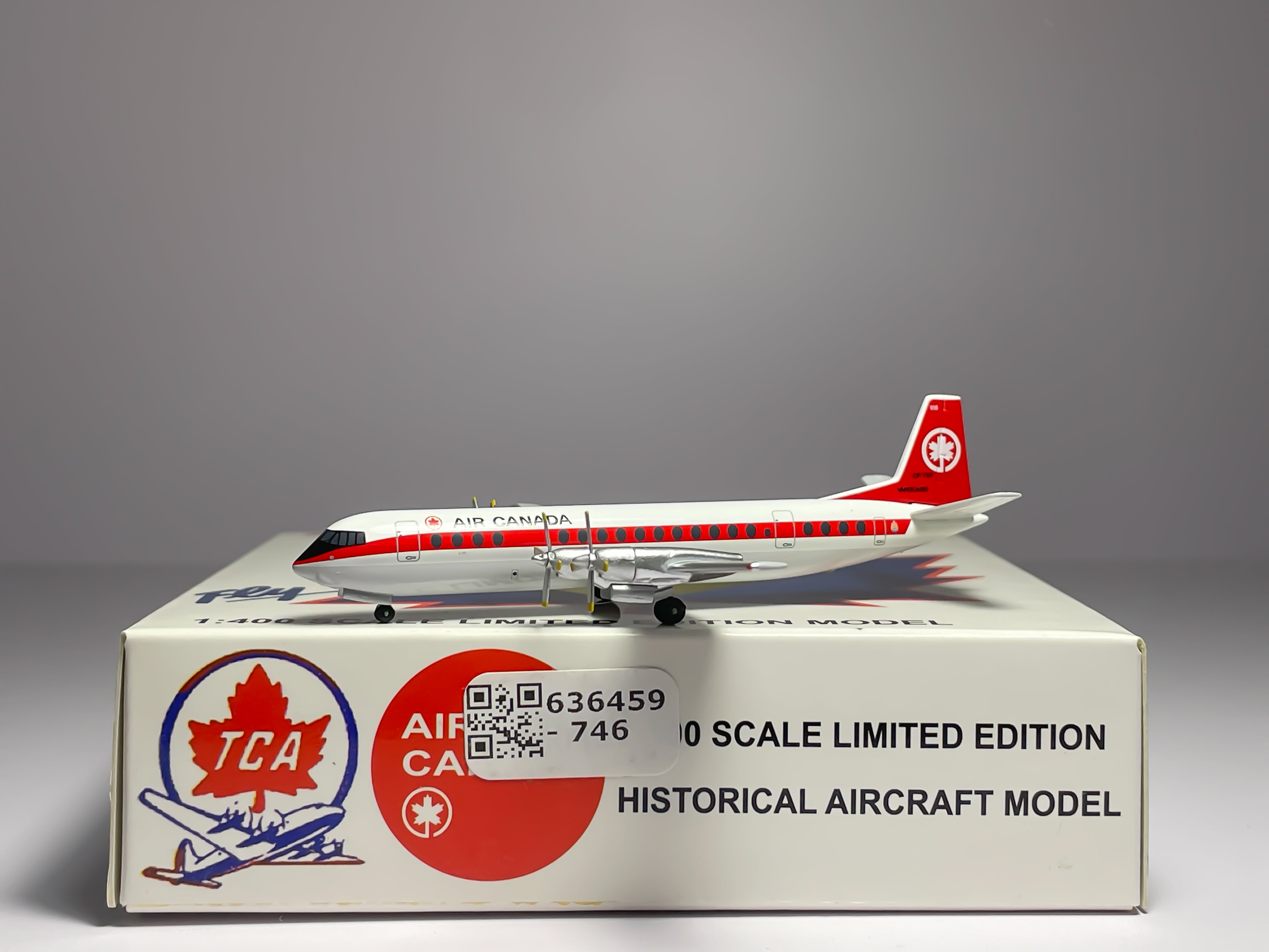 Air Canada Vickers Vanguard 1:400 Aeroclassics CF-TKP (ACCFTKP)