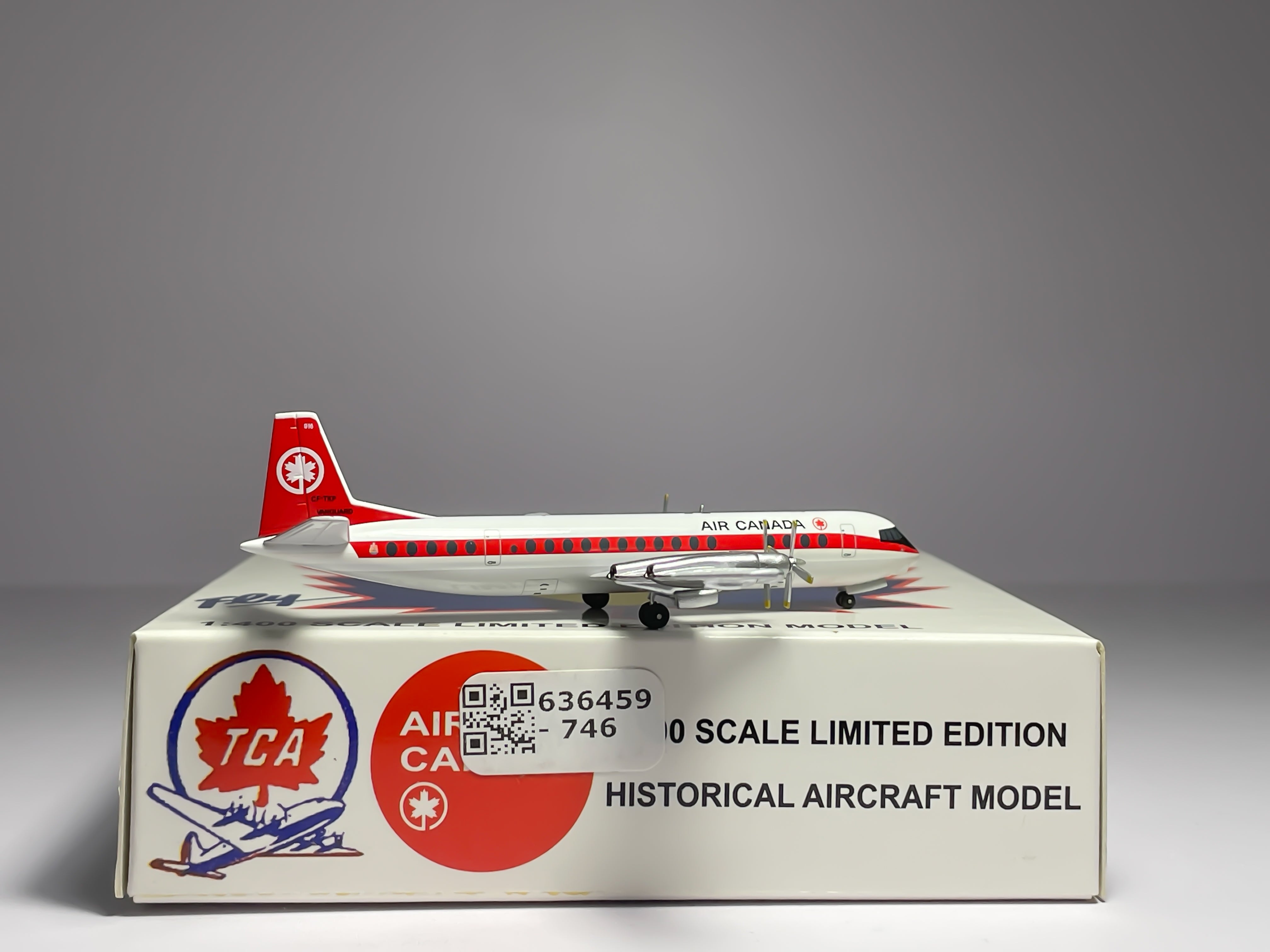 Air Canada Vickers Vanguard 1:400 Aeroclassics CF-TKP (ACCFTKP)