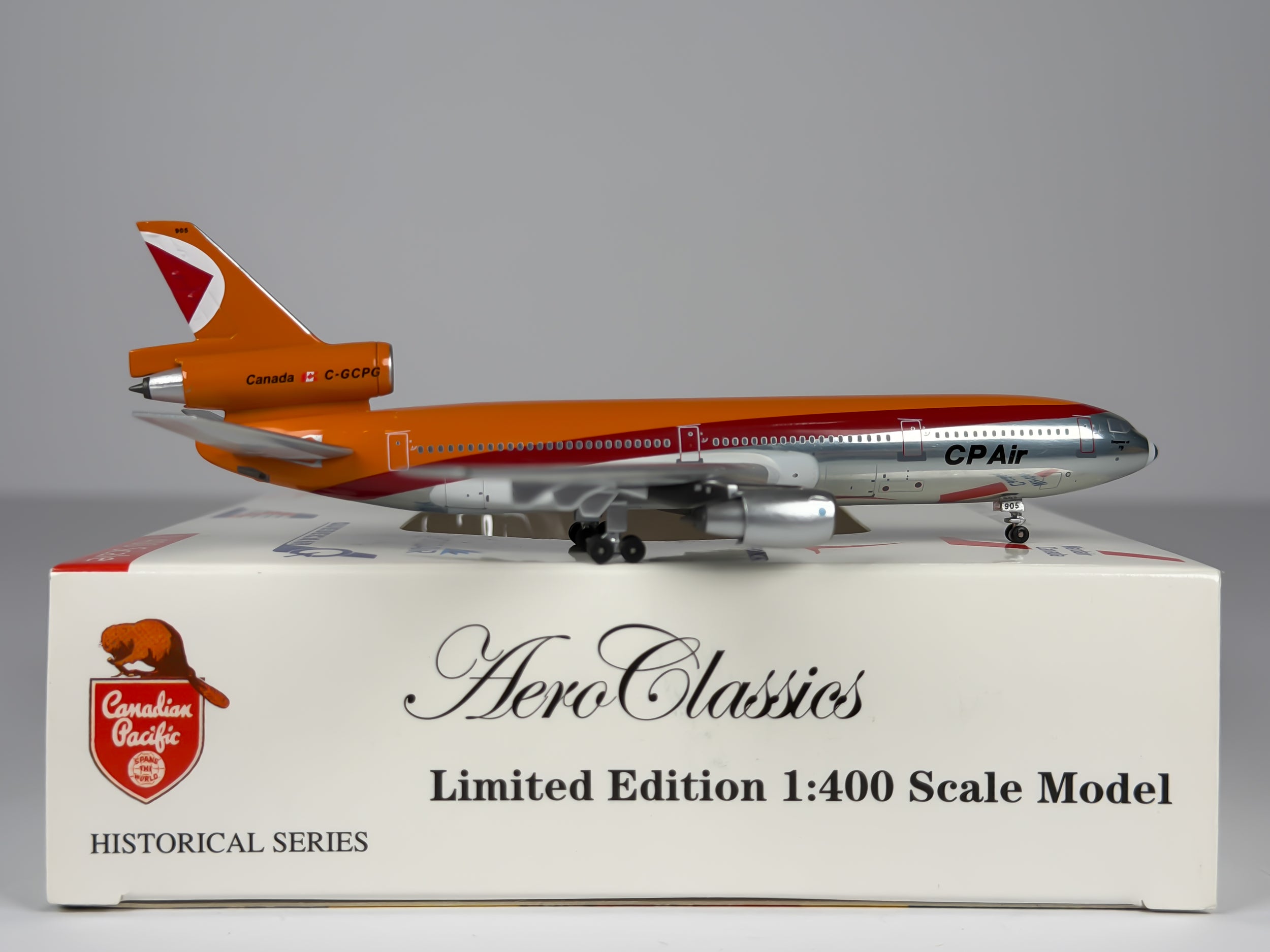 Canadian Pacific McDonnell Douglas DC-10-30 1:400 Aeroclassics C-GCPG (ACCGCPG)