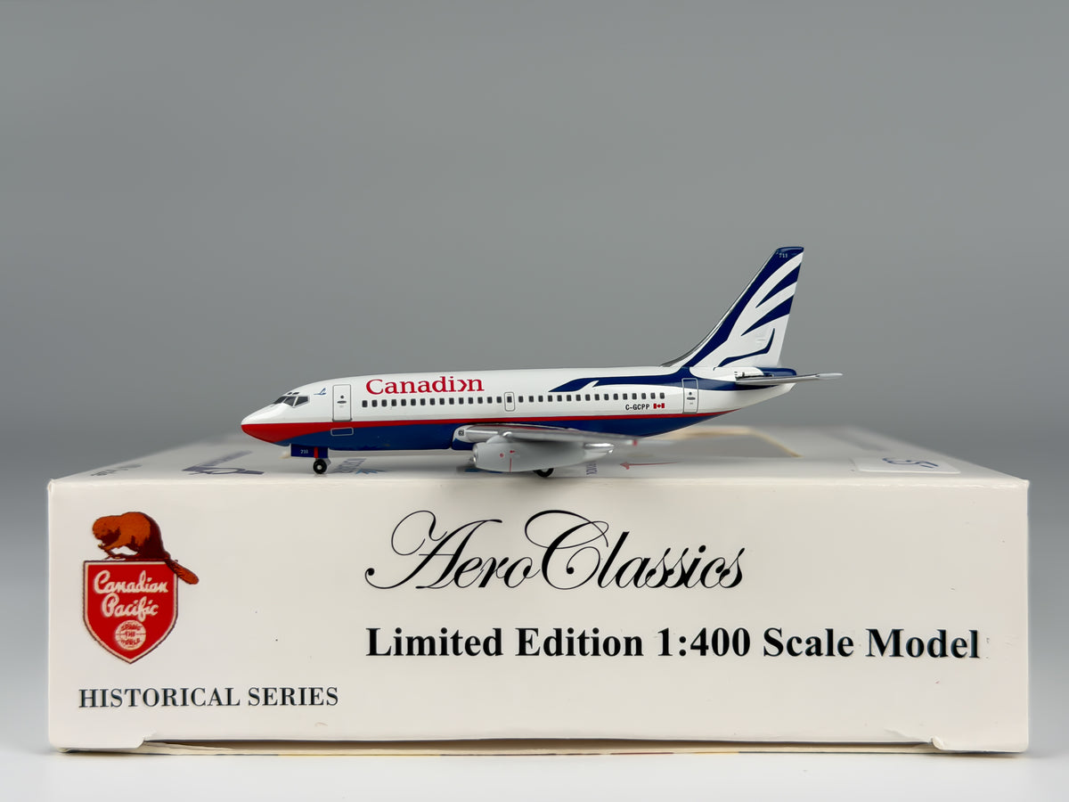 Canadian Airlines Boeing 737-200 1:400 Aeroclassics C-GCPP (ACCGCPP)