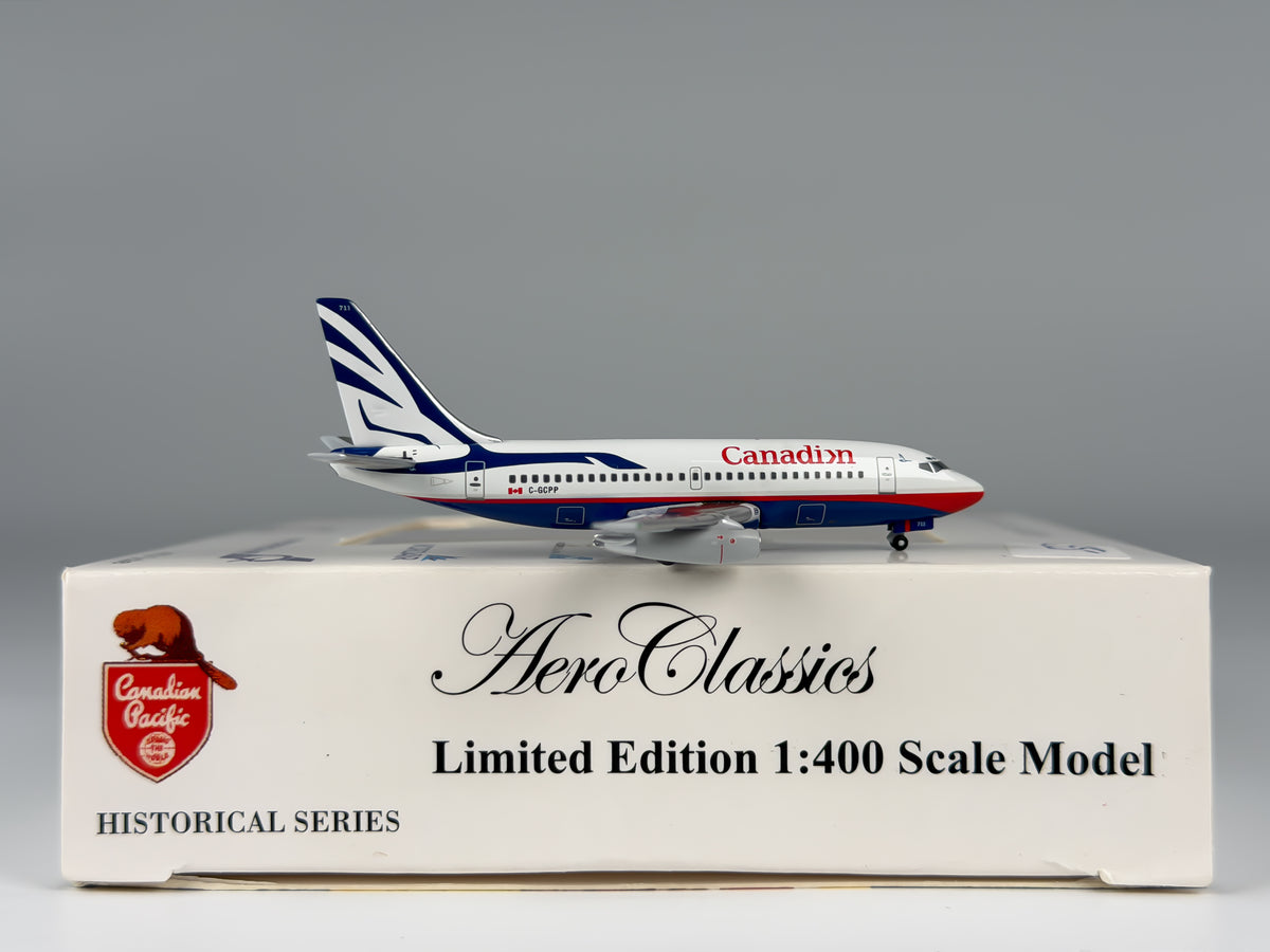 Canadian Airlines Boeing 737-200 1:400 Aeroclassics C-GCPP (ACCGCPP)