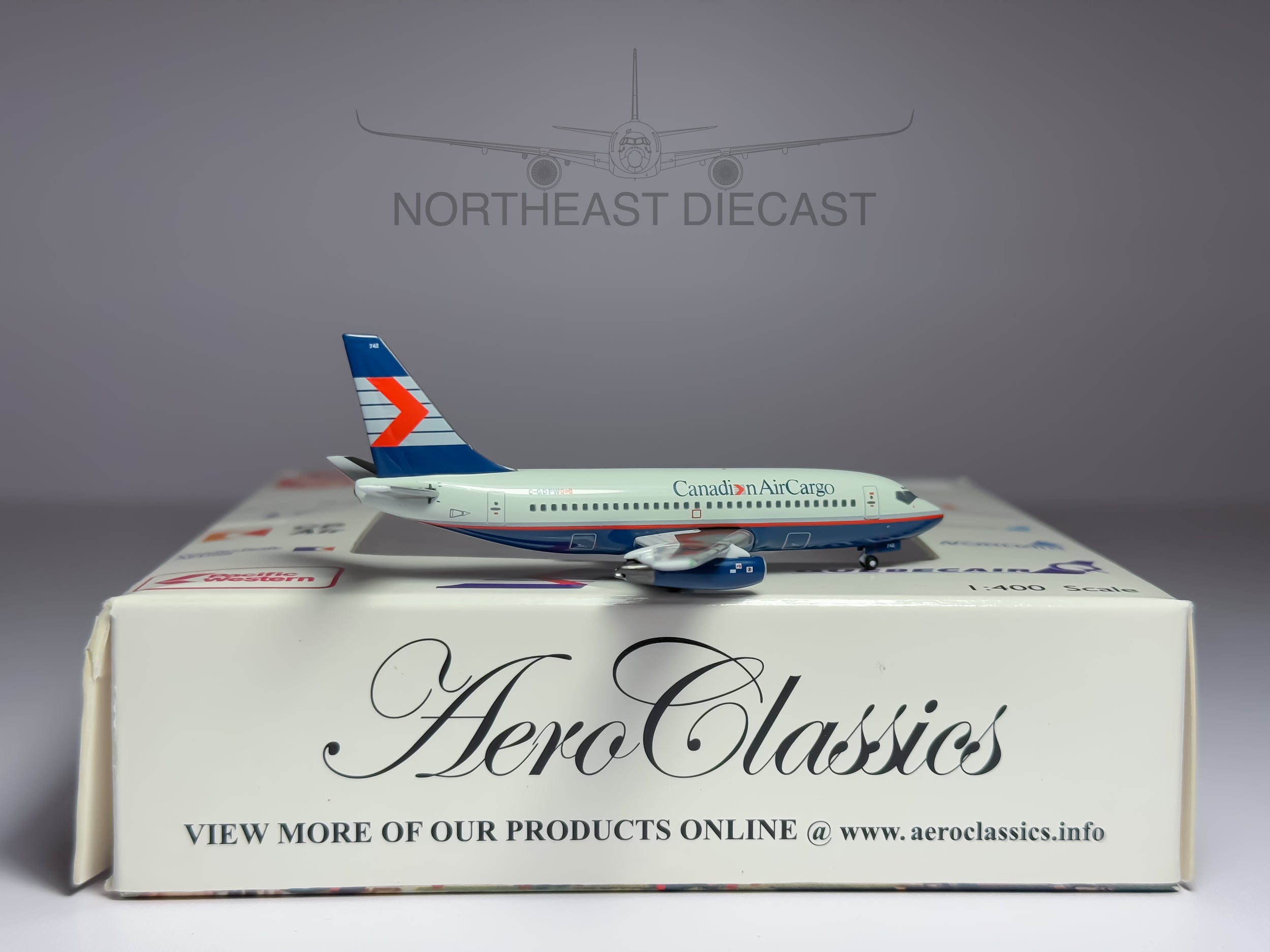 Canadian Airlines Boeing 737-200 1:400 Aeroclassics C-GDPW (ACCGDPW)
