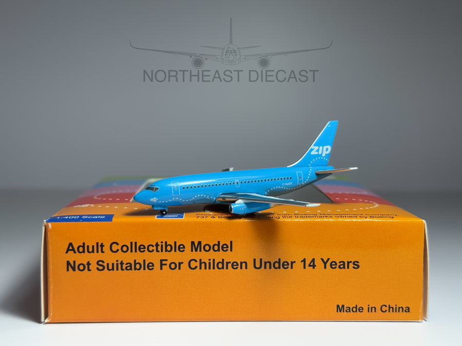Zip Boeing 737-200 1:400 Aeroclassics C-GJCP (ACCGJCP)
