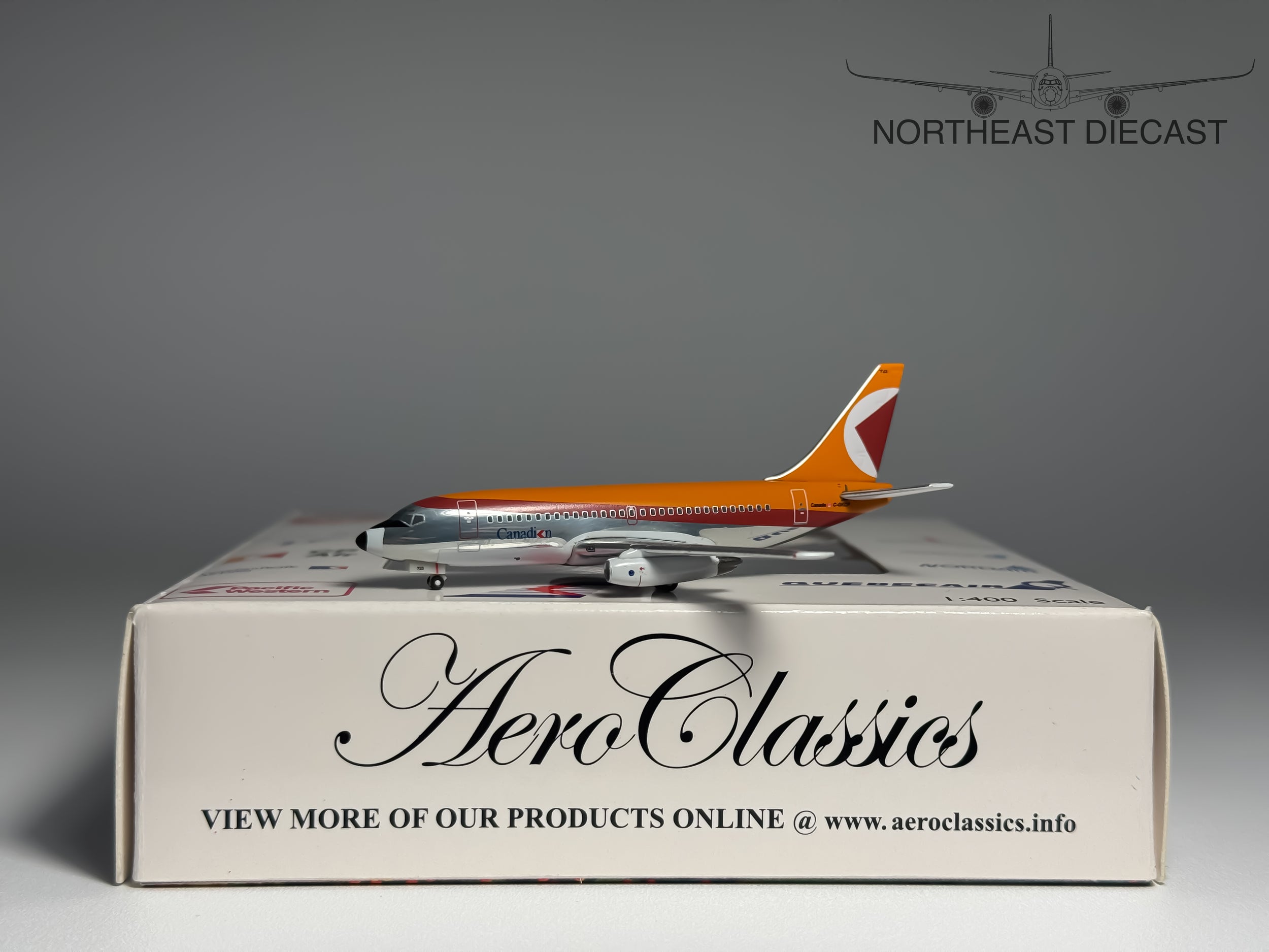 Canadian Airlines Boeing 737-200 1:400 Aeroclassics C-GKCP (ACCGKCP)