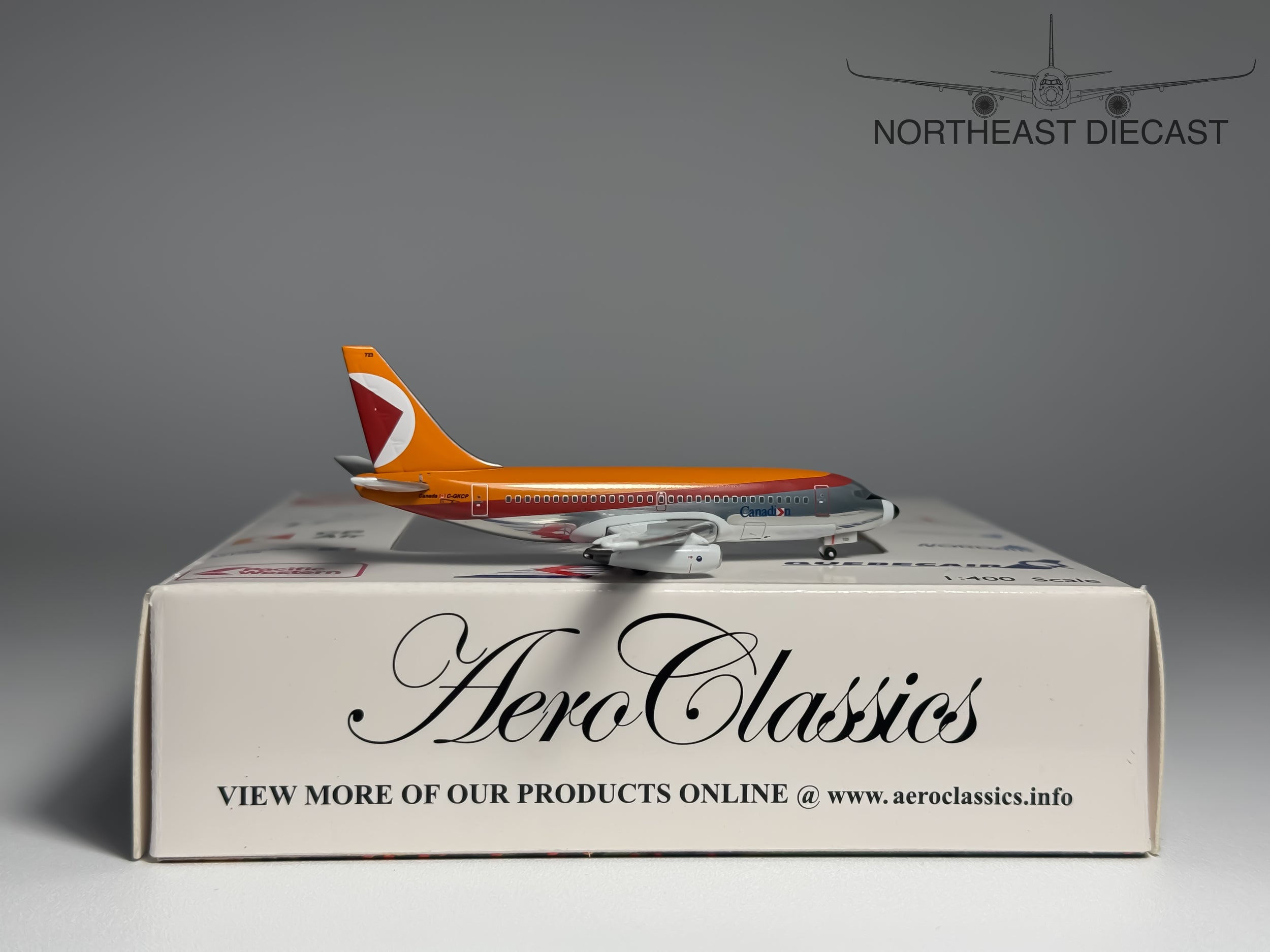 Canadian Airlines Boeing 737-200 1:400 Aeroclassics C-GKCP (ACCGKCP)