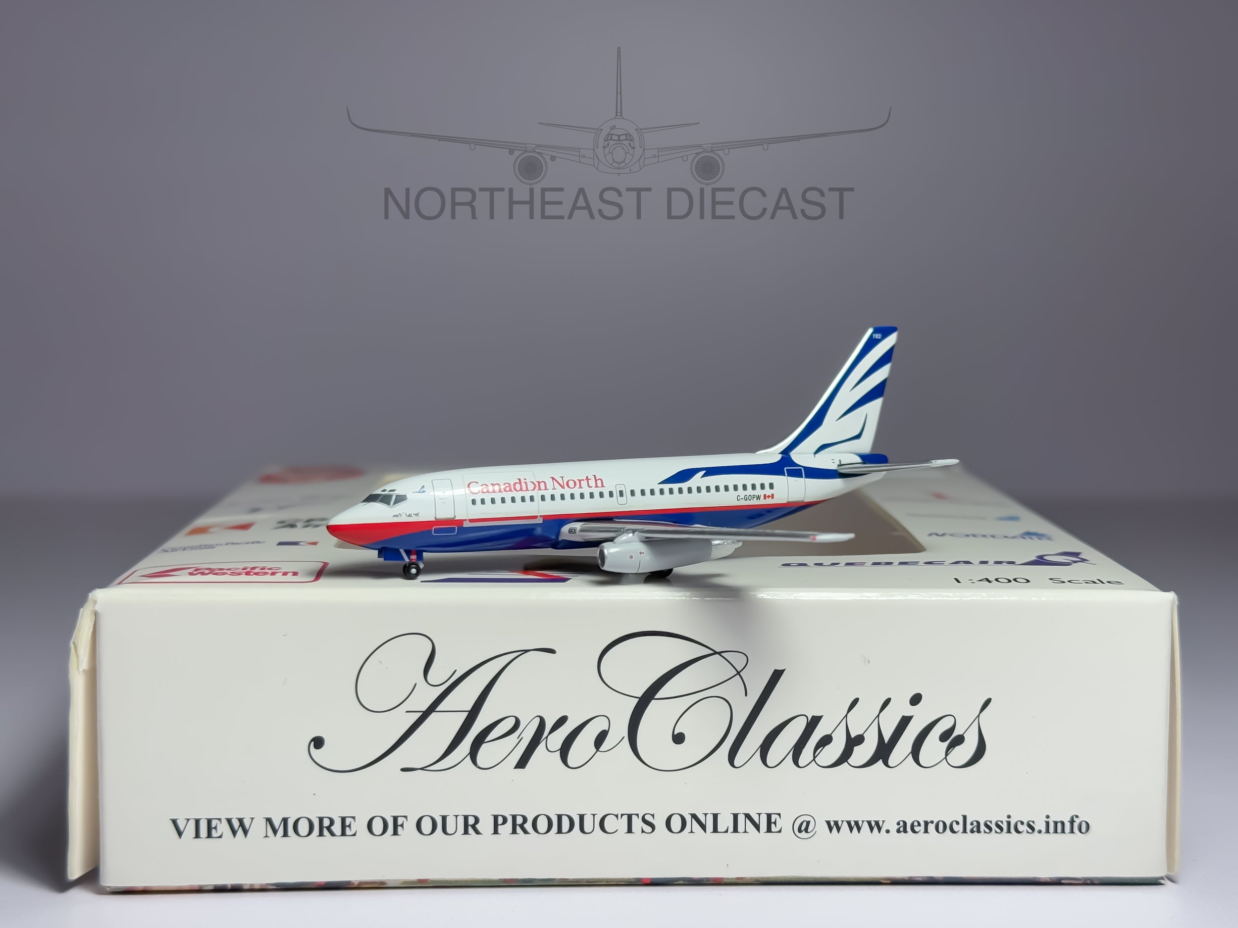 Canadian North Boeing 737-200 1:400 Aeroclassics C-GOPW (ACCGOPW)