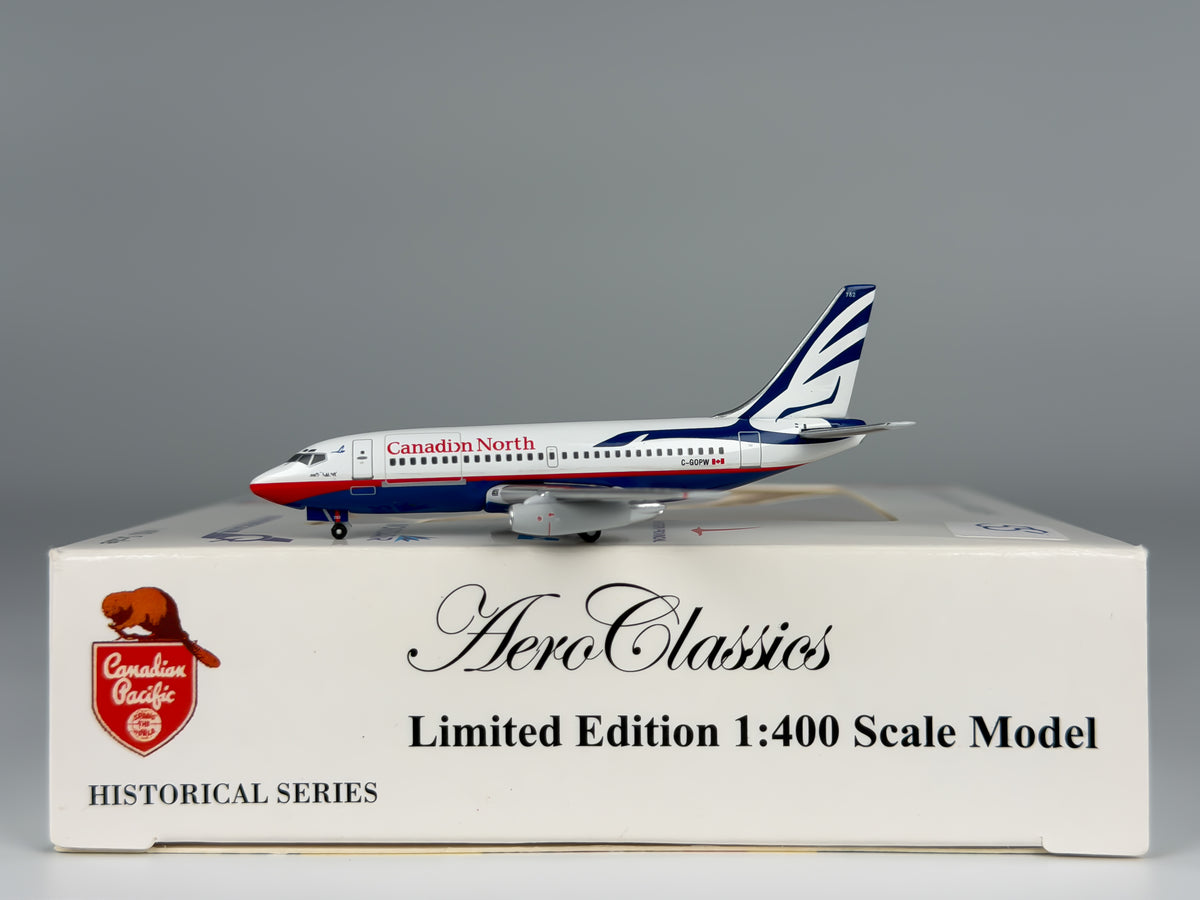 Canadian North Boeing 737-200 1:400 Aeroclassics C-GOPW (ACCGOPW)