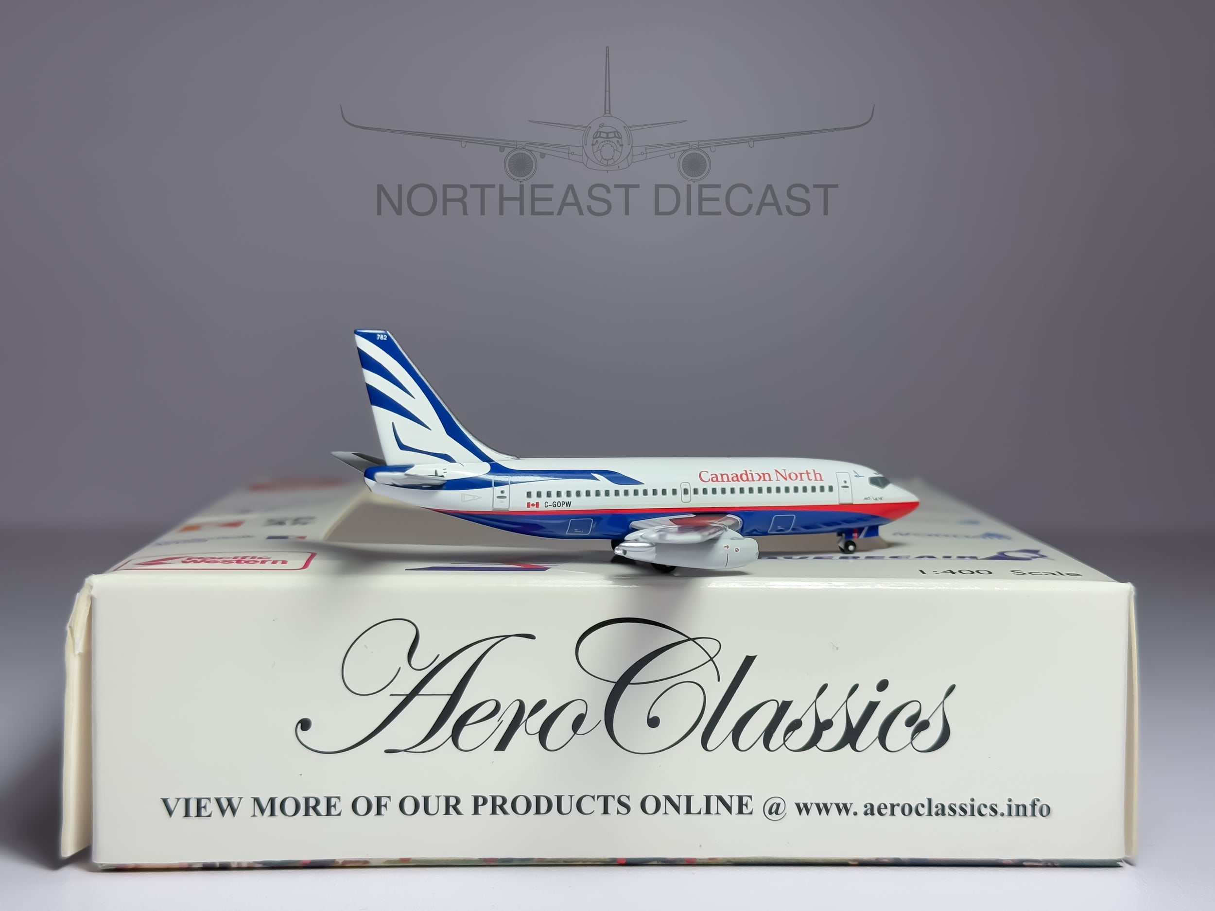 Canadian North Boeing 737-200 1:400 Aeroclassics C-GOPW (ACCGOPW)