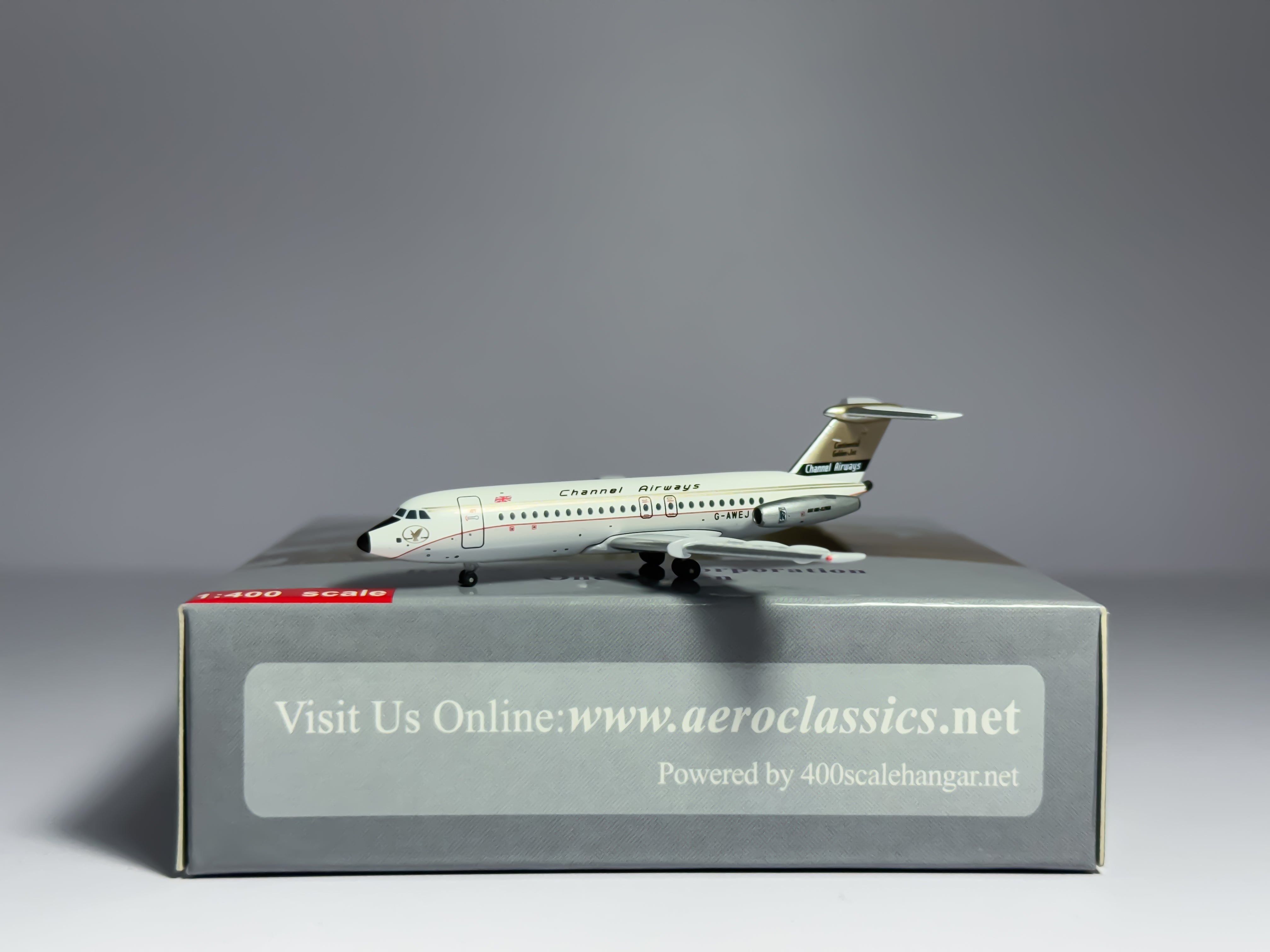 Channel Airways BAC 1-11 1:400 Aeroclassics G-AWEJ (ACCHN0209)