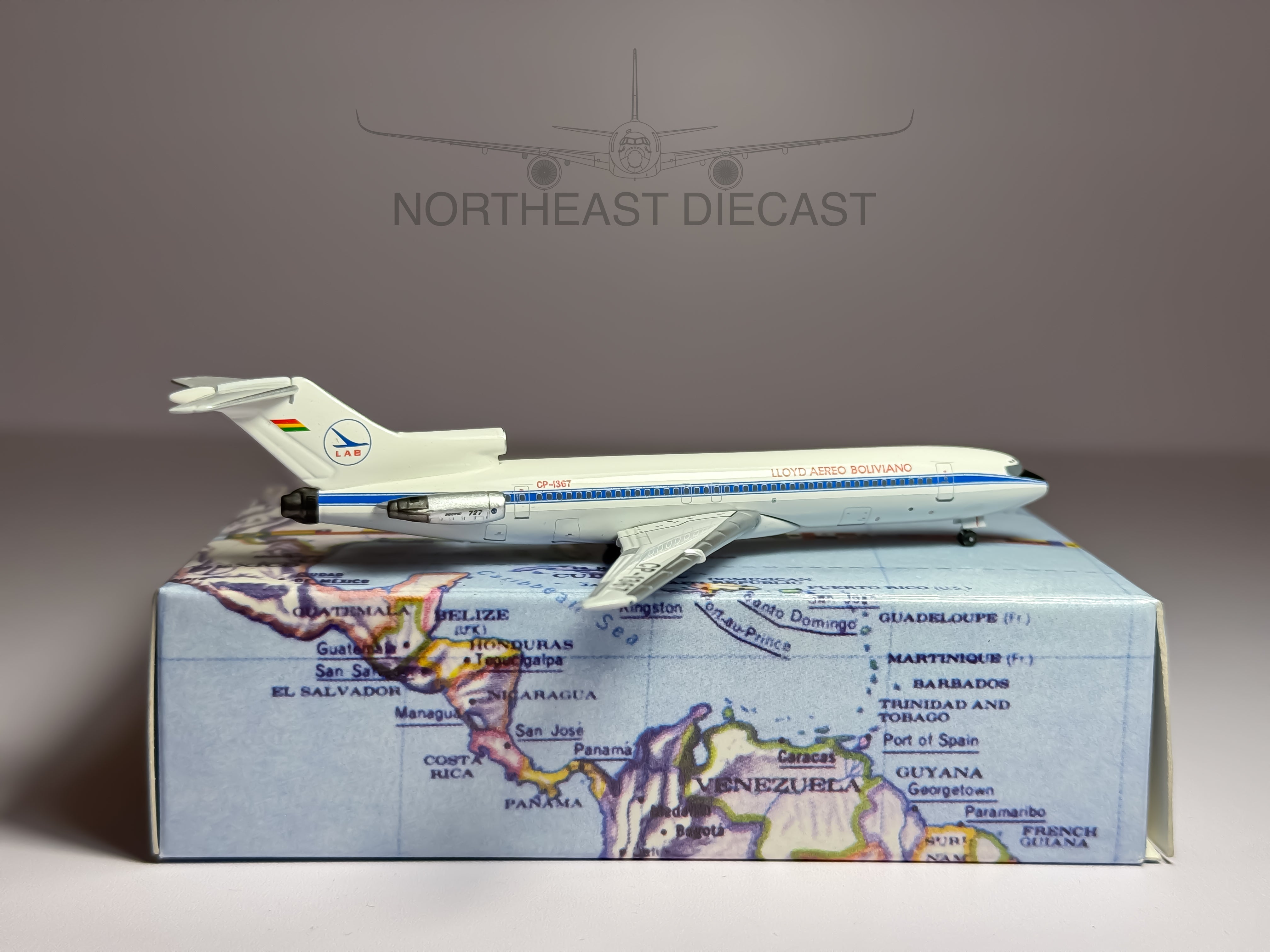 Lloyd Aereo Boliviano (LAB) Boeing 727-200 1:400 Aeroclassics CP-1367 (ACCP1367)
