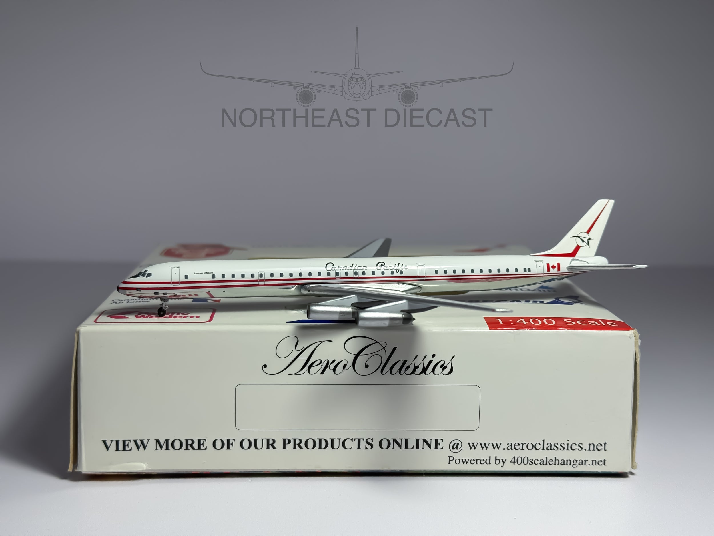 Canadian Pacific Douglas DC-8-63 1:400 Aeroclassics CF-CPP (ACCPA0511A)