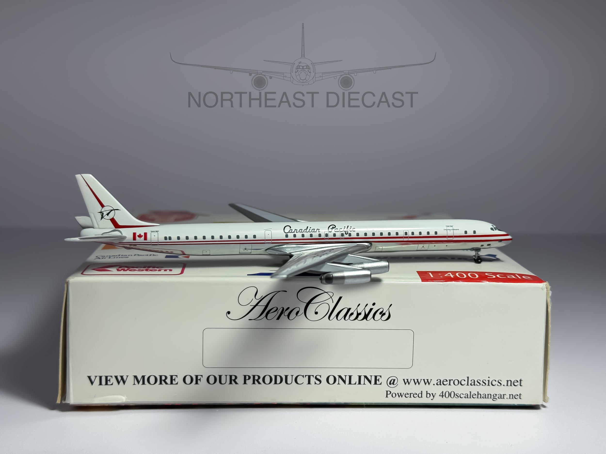 Canadian Pacific Douglas DC-8-63 1:400 Aeroclassics CF-CPP (ACCPA0511A)