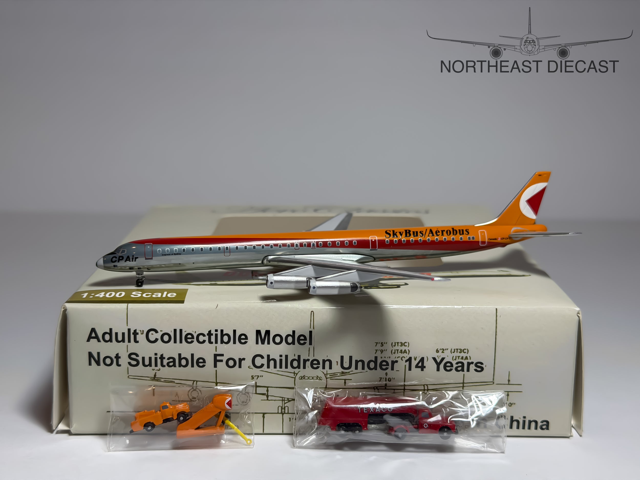 CP Air Douglas DC-8-63 1:400 Aeroclassics CF-CPS (ACCPA0608B)