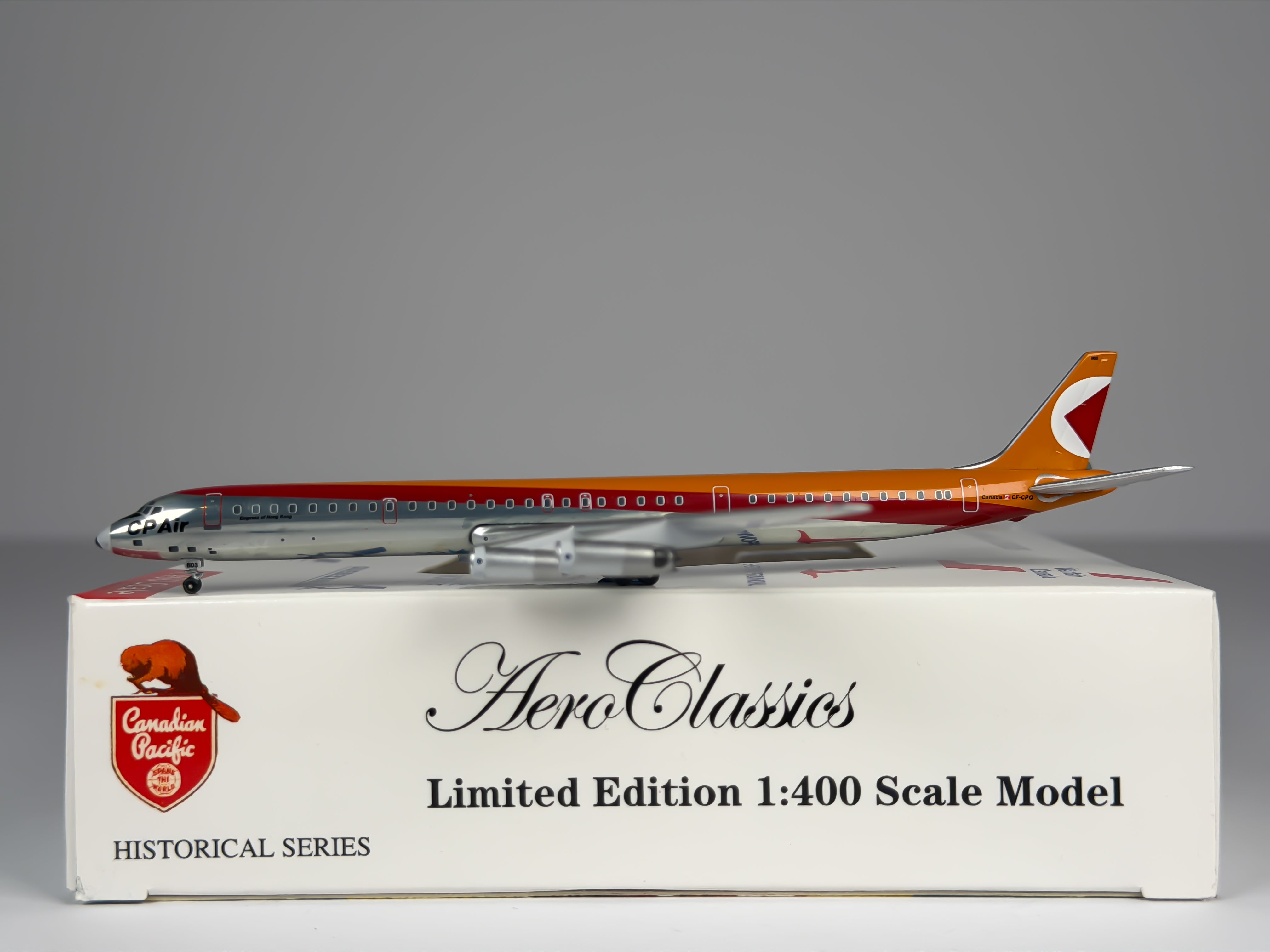 CP Air Douglas DC-8-61 1:400 Aeroclassics CF-CPQ (ACCPA0608)