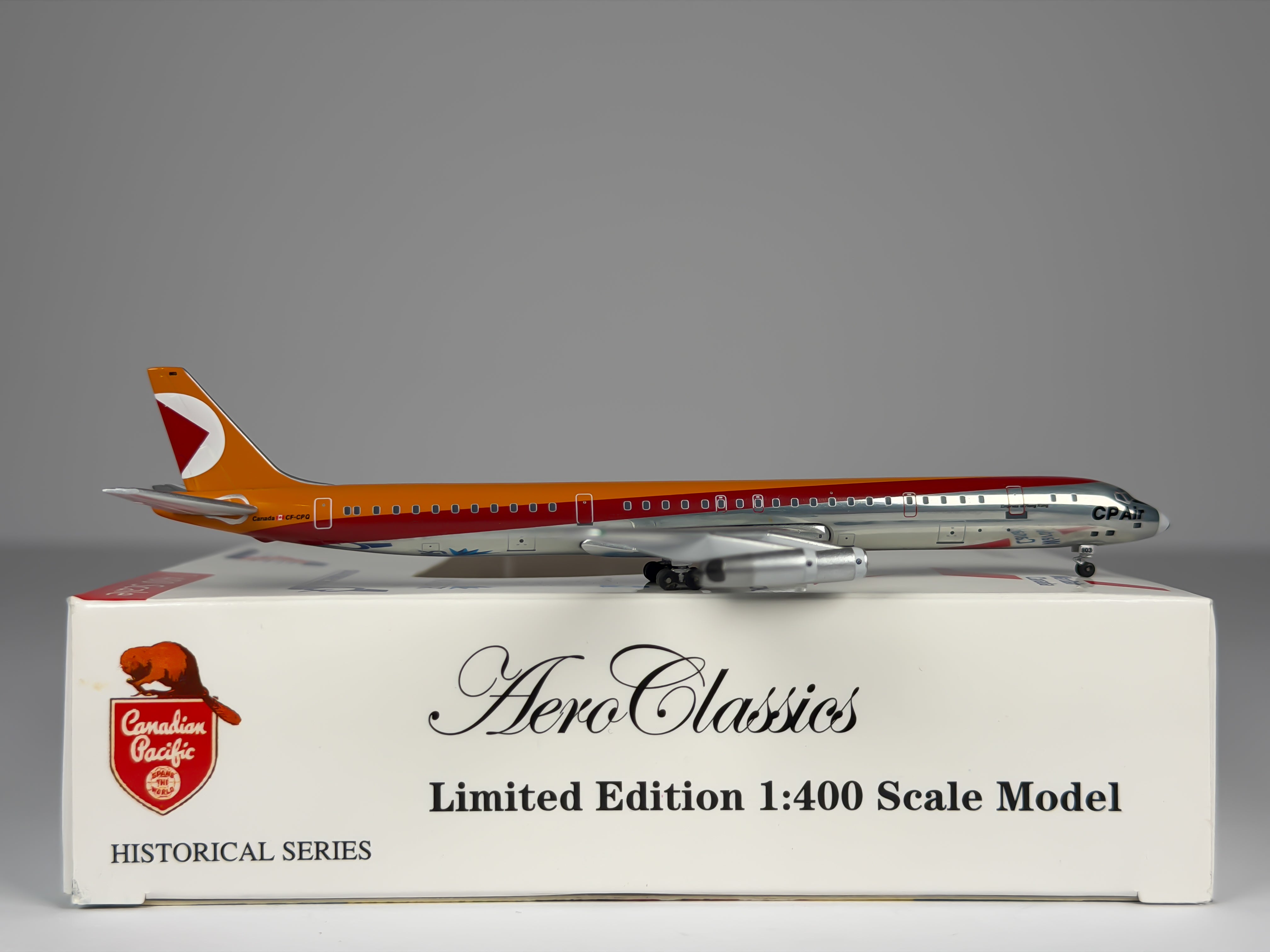 CP Air Douglas DC-8-61 1:400 Aeroclassics CF-CPQ (ACCPA0608)