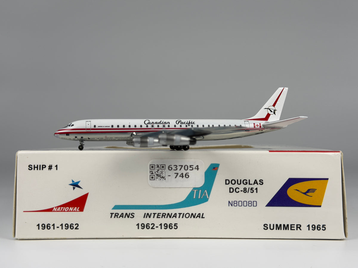 Canadian Pacific Douglas DC-8-51 1:400 Aeroclassics CF-CPN (ACCPA1008)