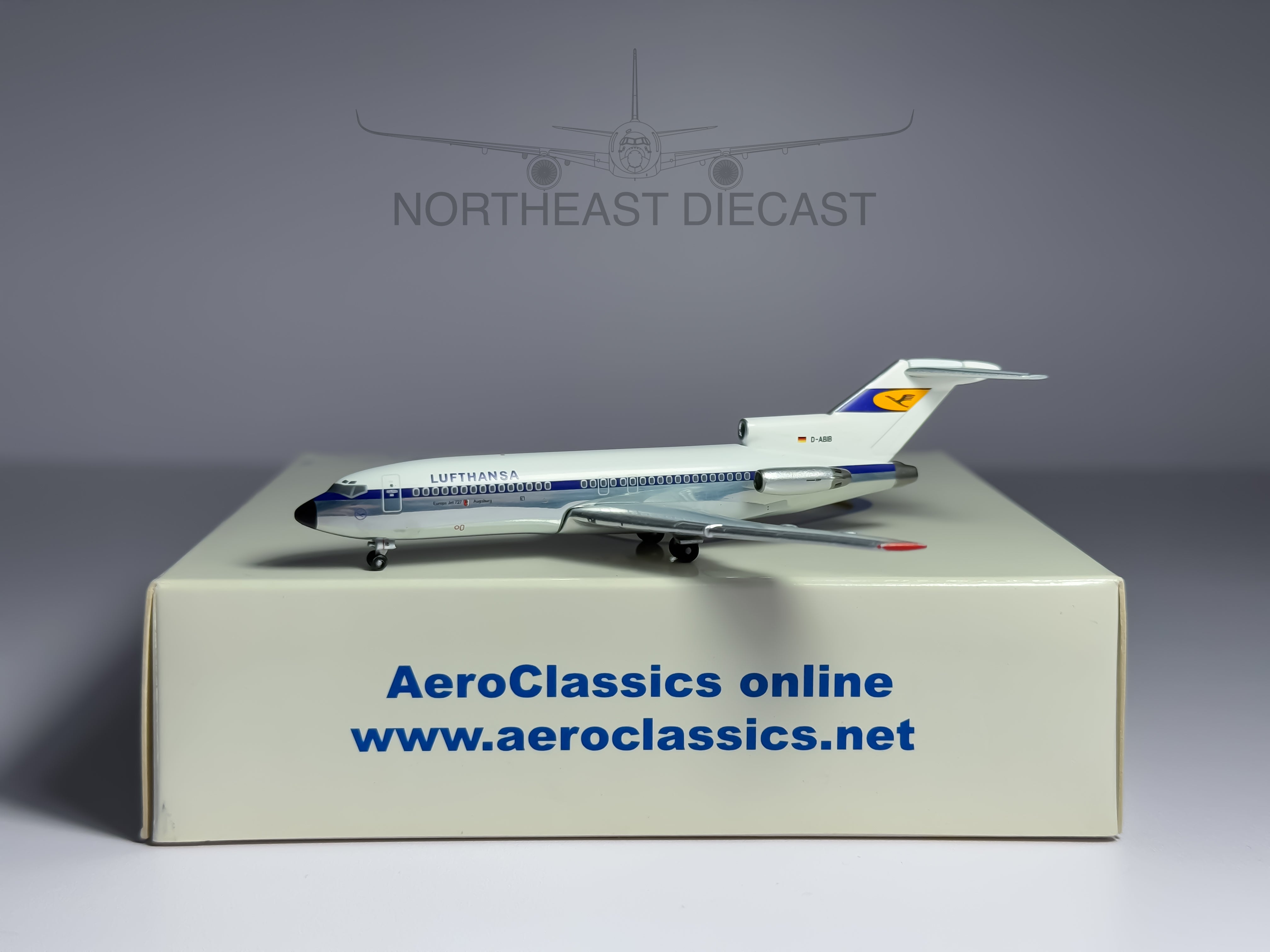 Lufthansa Boeing 727-100 1:400 Aeroclassics D-ABIB (ACDLH046)