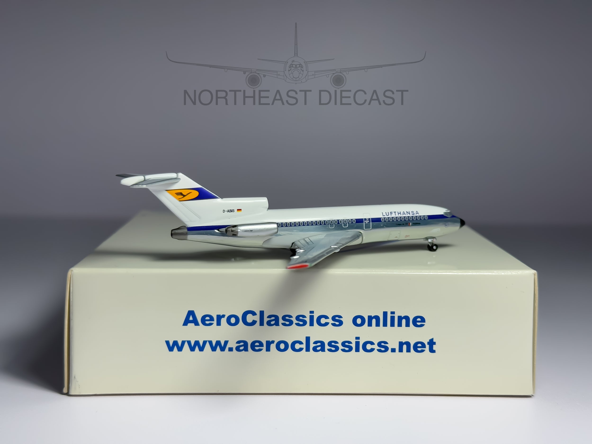 Lufthansa Boeing 727-100 1:400 Aeroclassics D-ABIB (ACDLH046)