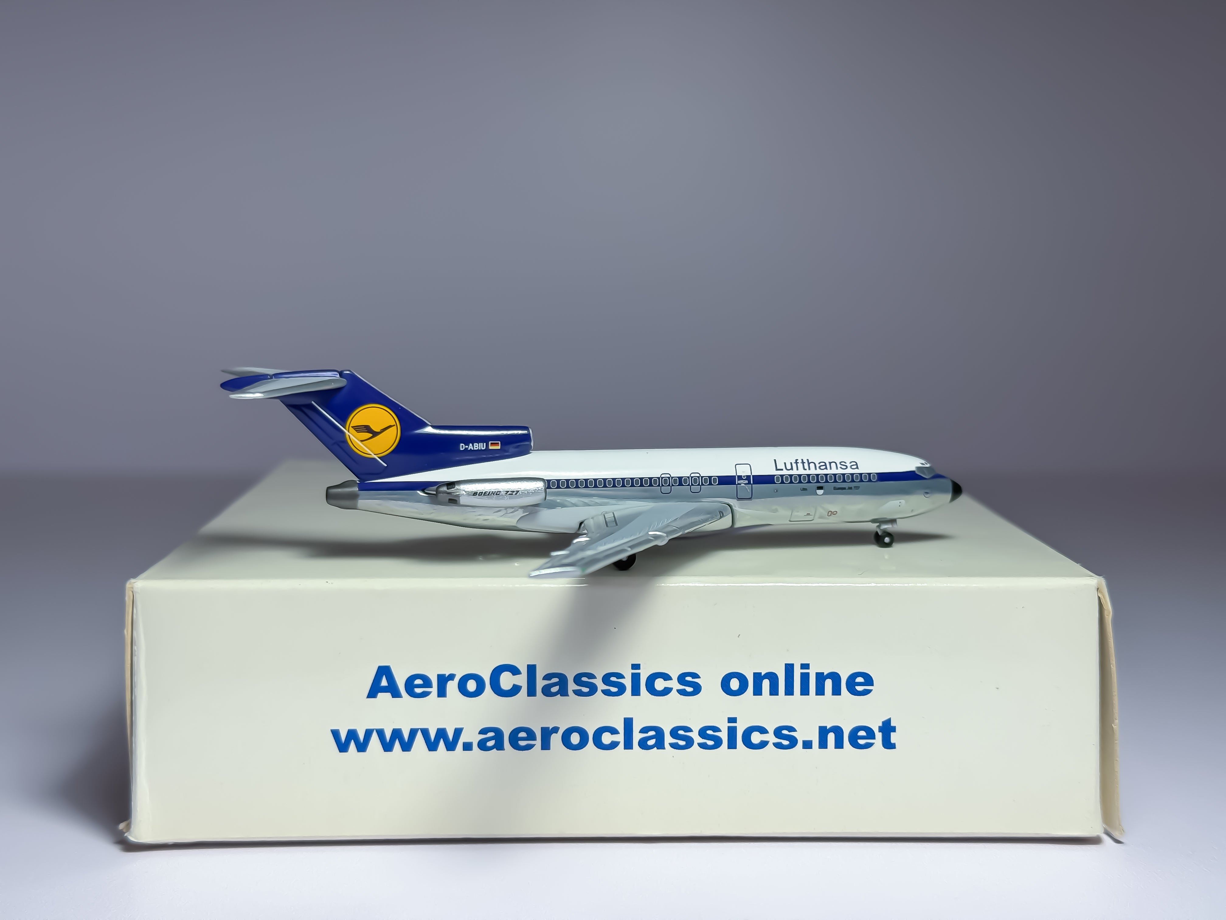 Lufthansa Boeing 727-100 1:400 Aeroclassics D-ABIU (ACDLH047)