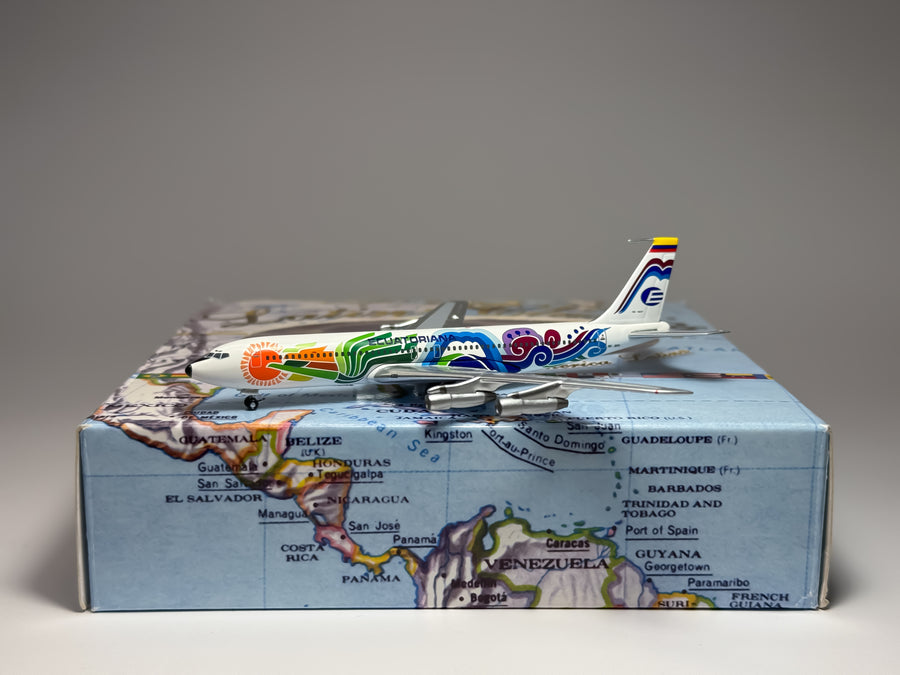 Ecuatoriana Boeing 707-300 1:400 Aeroclassics HC-BFC (ACEEA087)