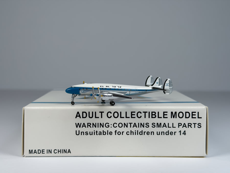 El Al Israel Airlines Lockheed L-049 Constellation 1:400 Aeroclassics 4X-AKB (ACELY070)