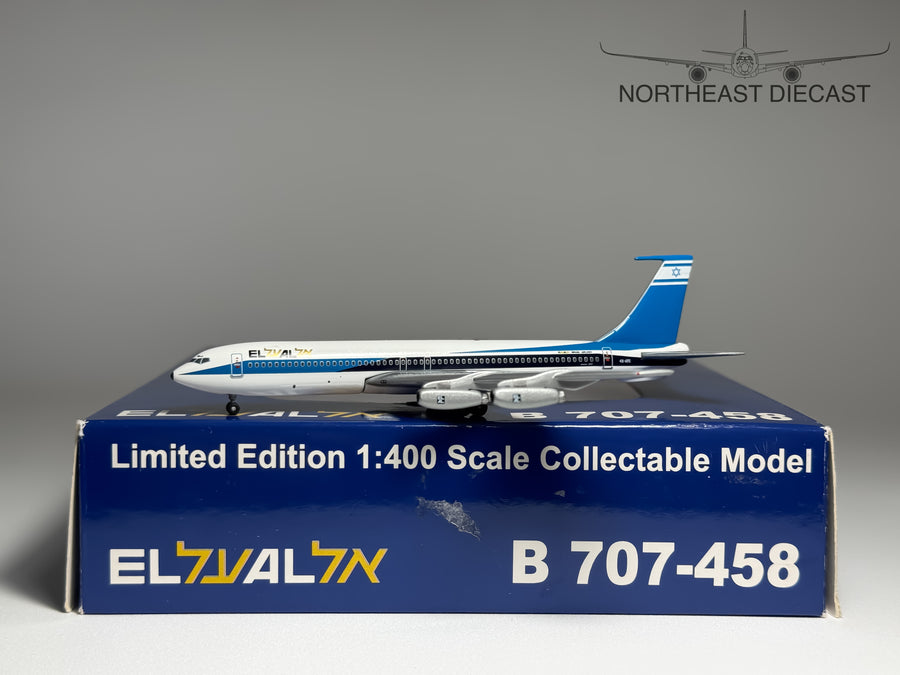 El Al Boeing 707-400 1:400 Aeroclassics 4X-ATC (ACELY096)